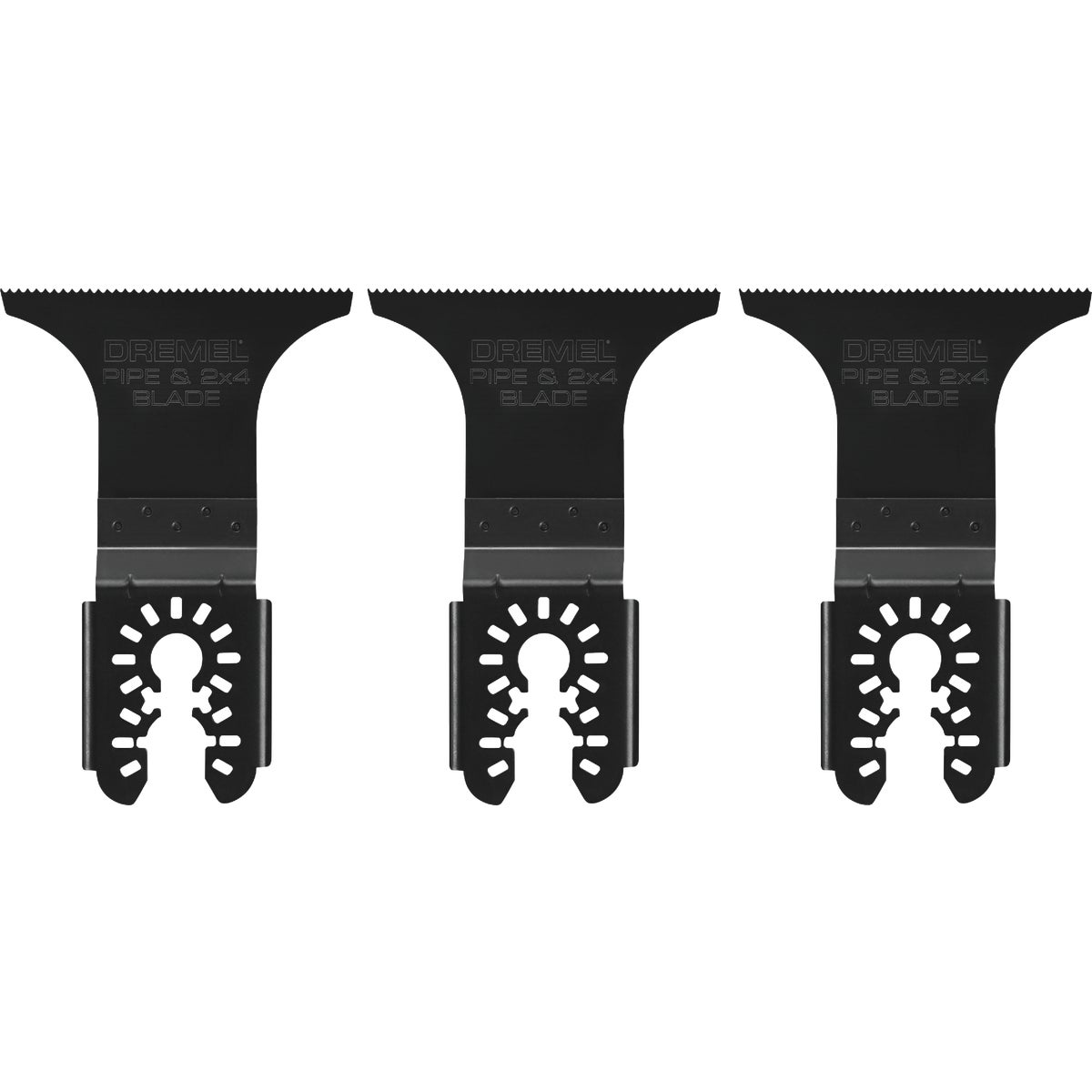 Dremel Universal 2-3/4 In. Bi-Metal Wood/Metal Oscillating Blade (3-Pack)