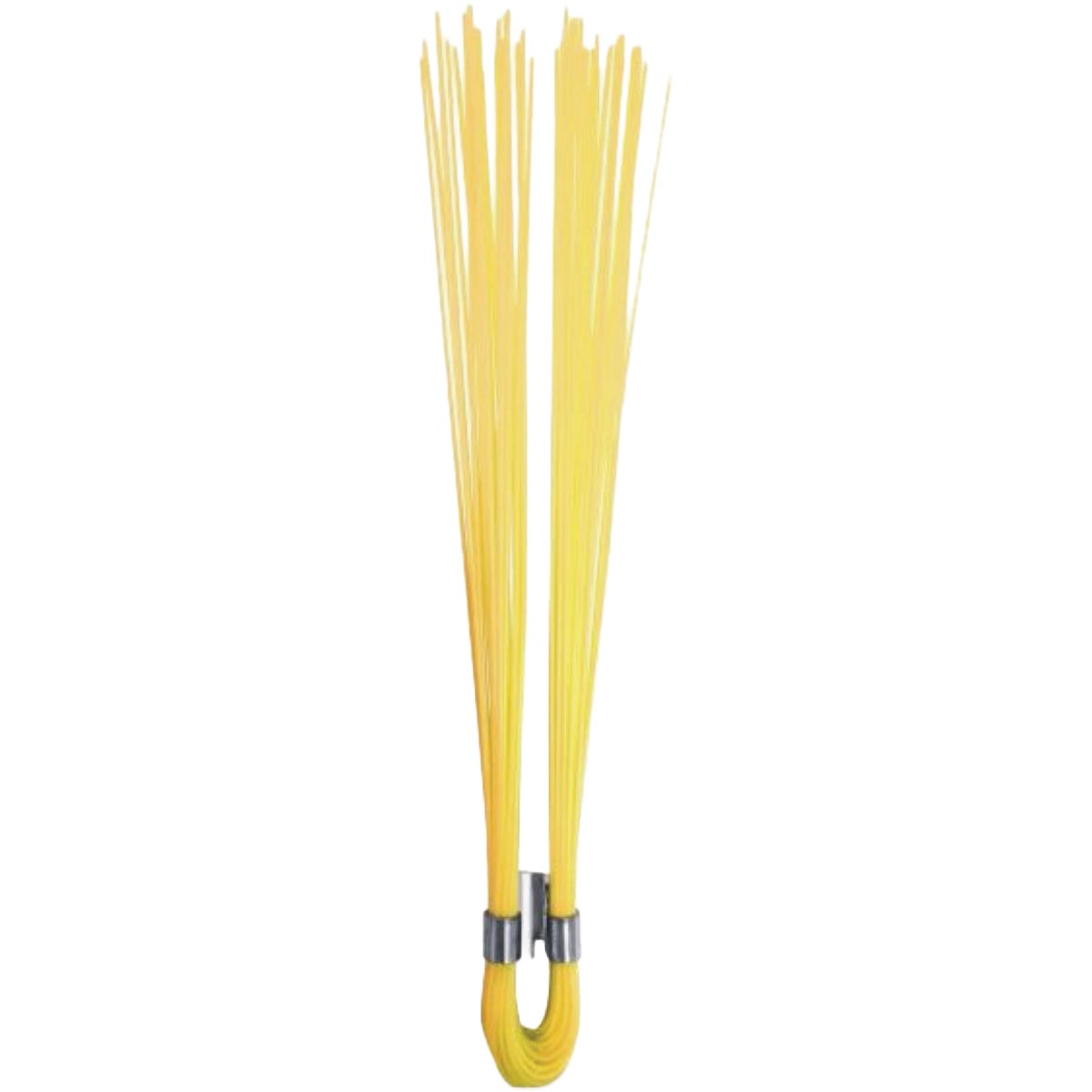 Site Pro Salamander 6 In. Dual-Crimp Stake Wisker Marker, Yellow