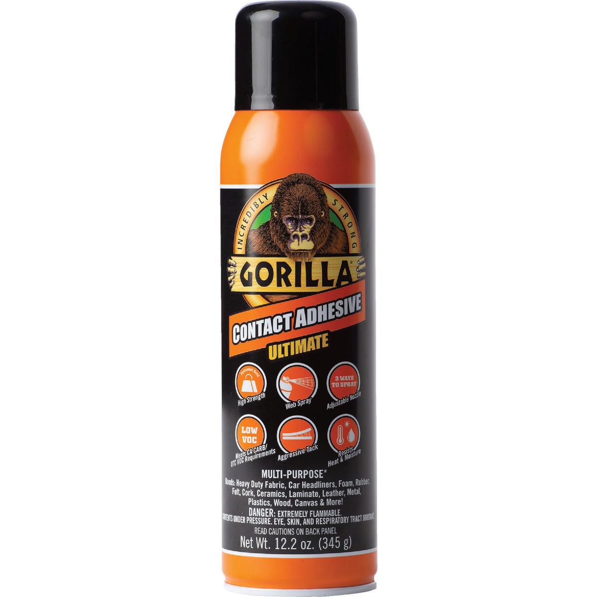 Gorilla 12.2 Oz Ultimate Spray Contact Adhesive