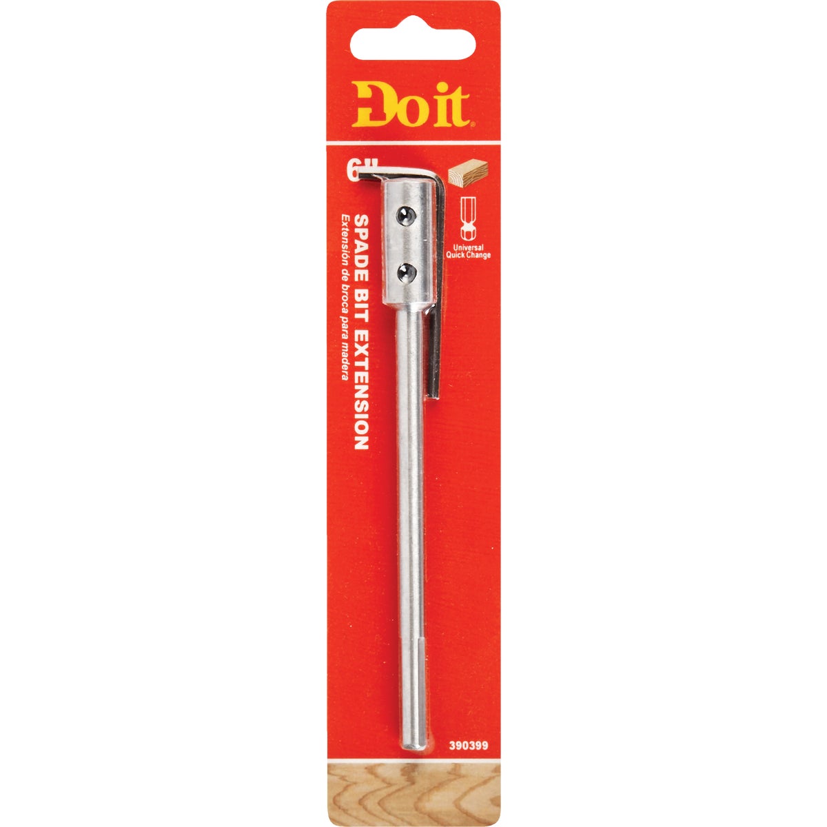 Do it 6 In. x 1/4 In. Spade Drill Bit Extension