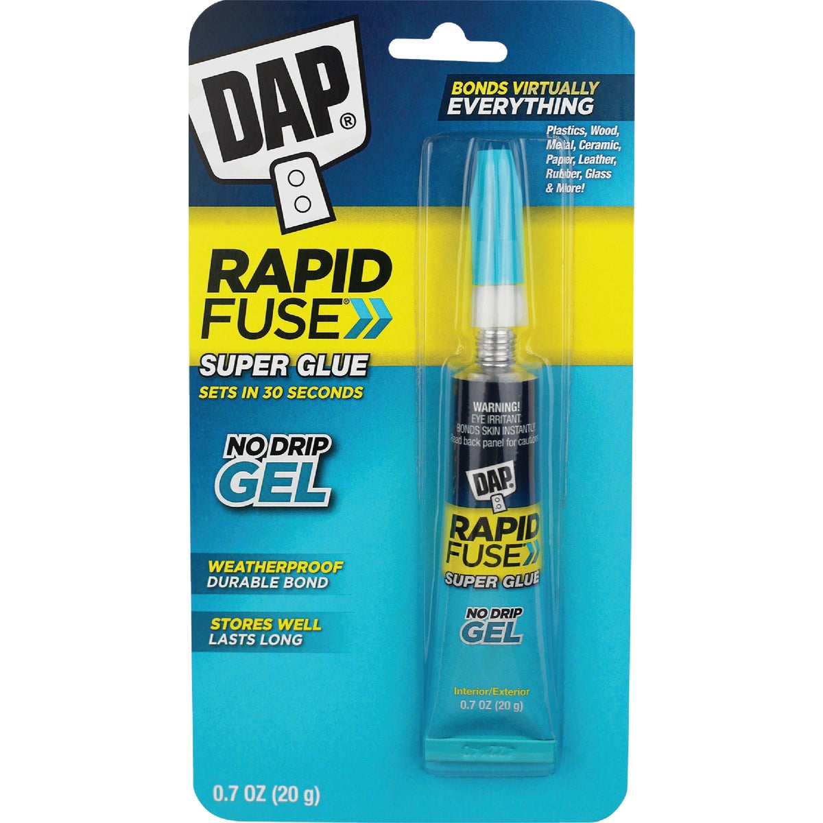 DAP RapidFuse 20 G Clear Multi-Purpose Adhesive Gel