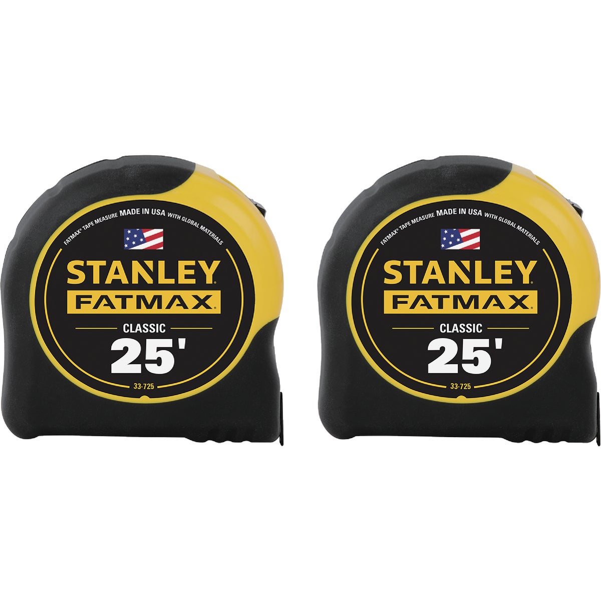 Stanley FATMAX 25 Ft. Tape Measure (2-Pack)