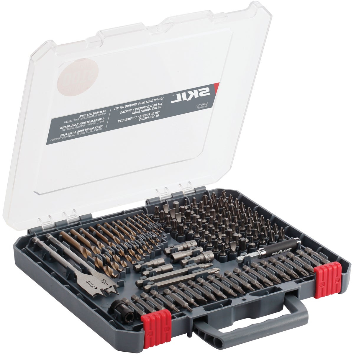 120PC DRIL/SCREW BIT SET