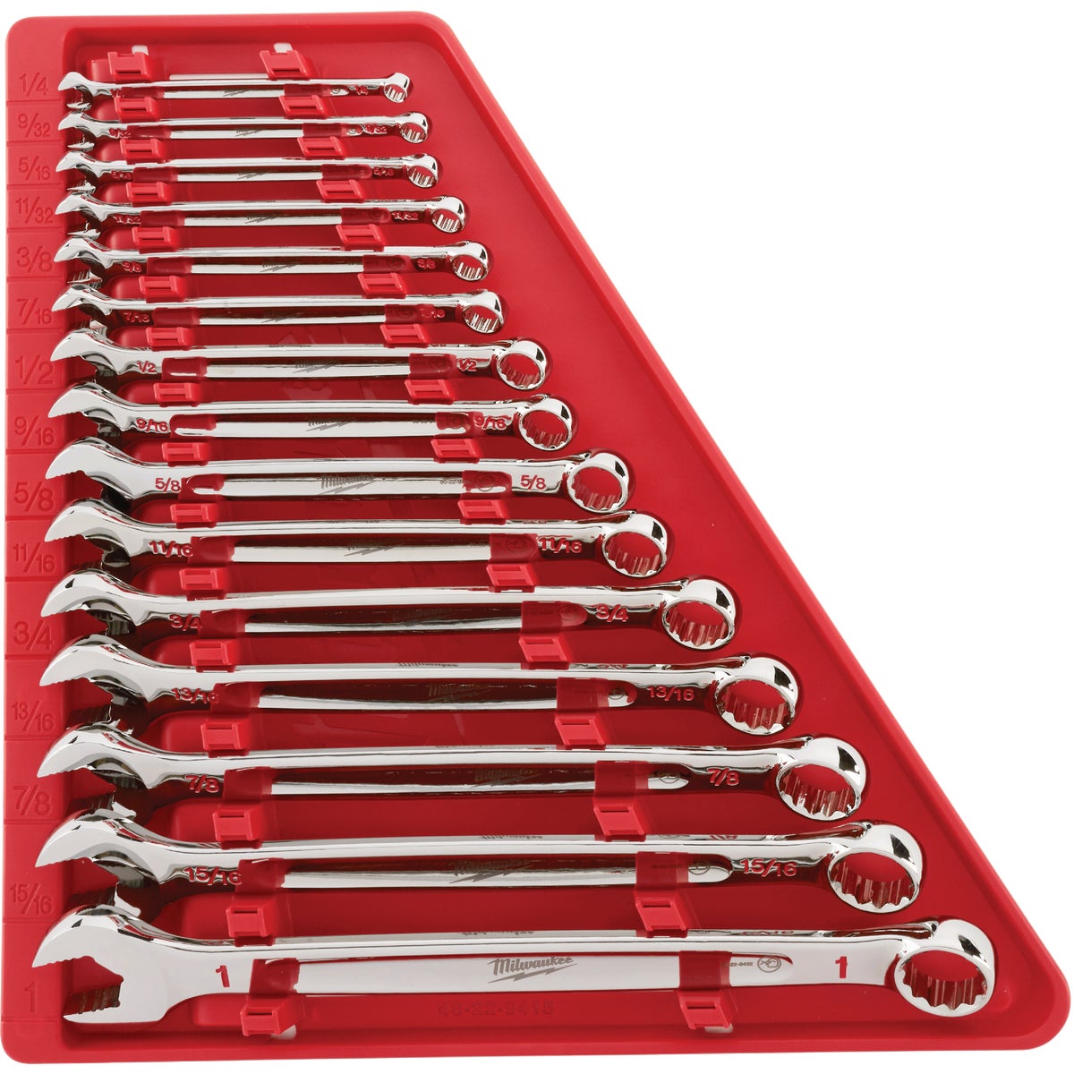 Milwaukee Standard 12-Point Combination Wrench Set (15-Piece)
