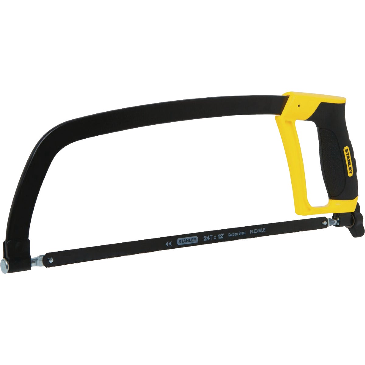 Stanley 12 In. Rubber Grip Hacksaw
