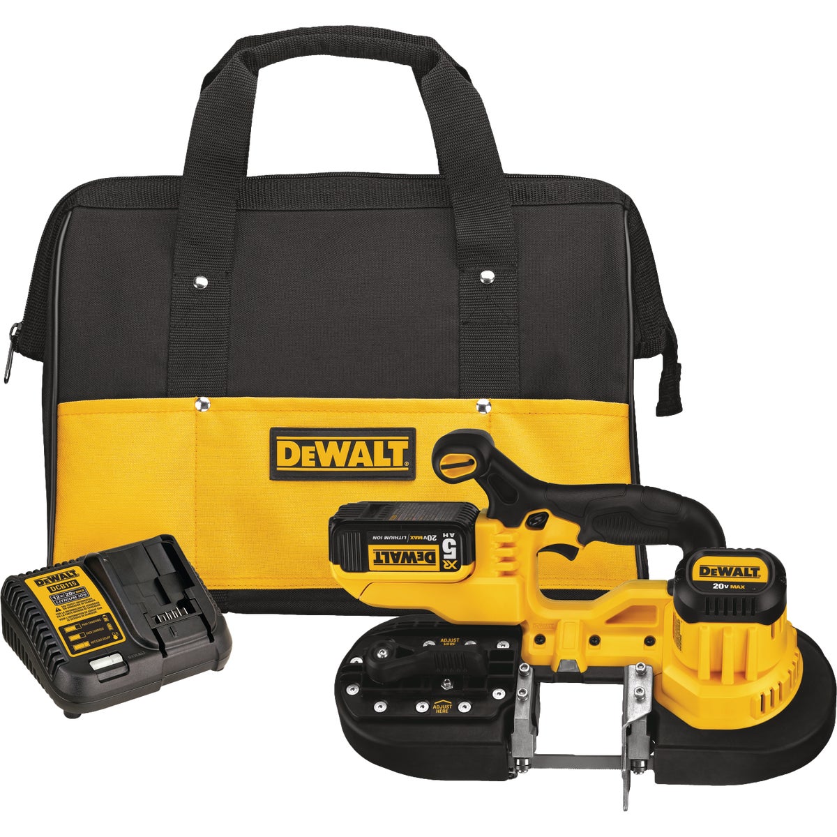 DEWALT 20 Volt MAX Lithium-Ion Cordless Band Saw Kit