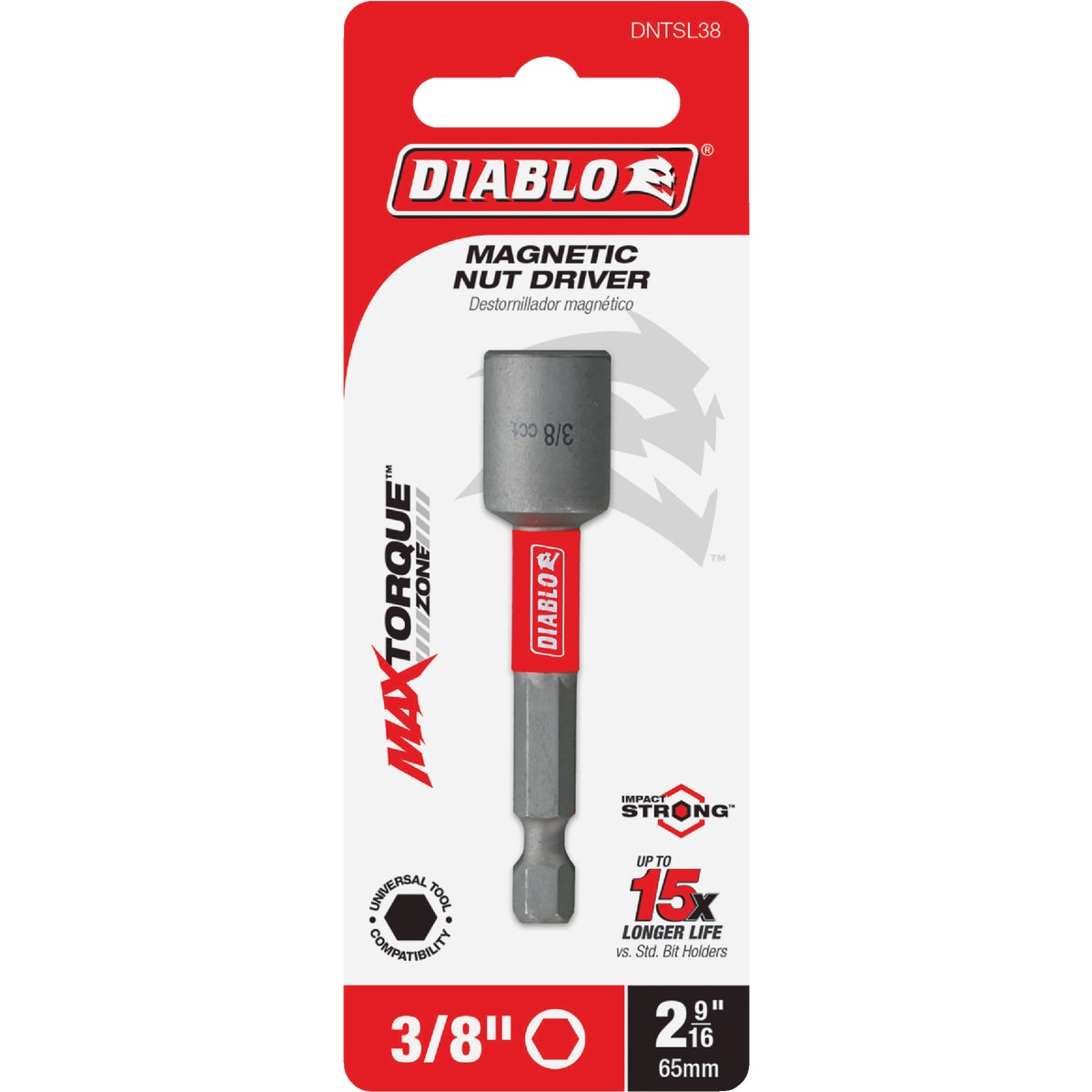 Diablo 3/8 In. x 2-9/16 In. Magnetic Impact Nutdriver