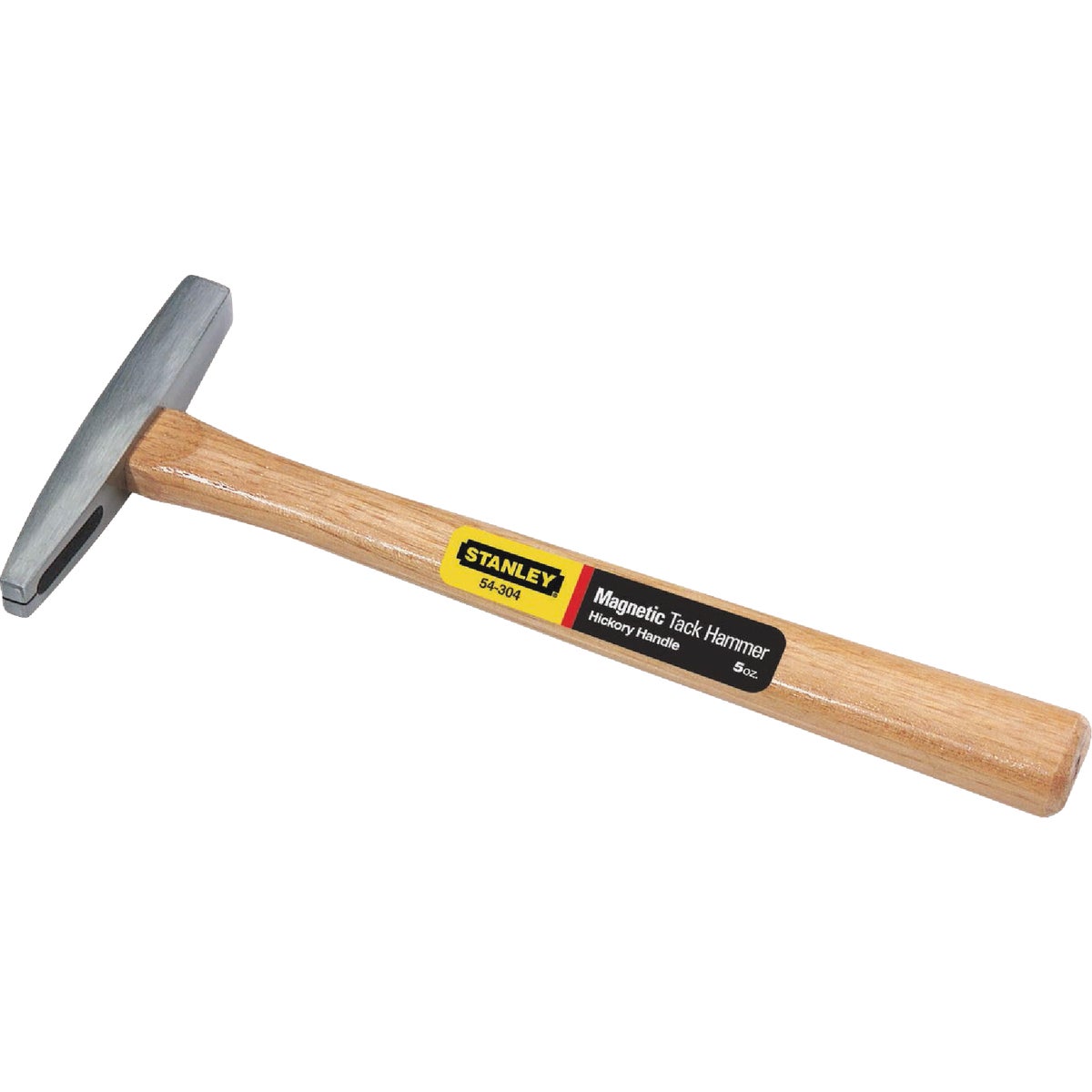 Stanley 5 Oz. Magnetic Tack Hammer with Hickory Handle
