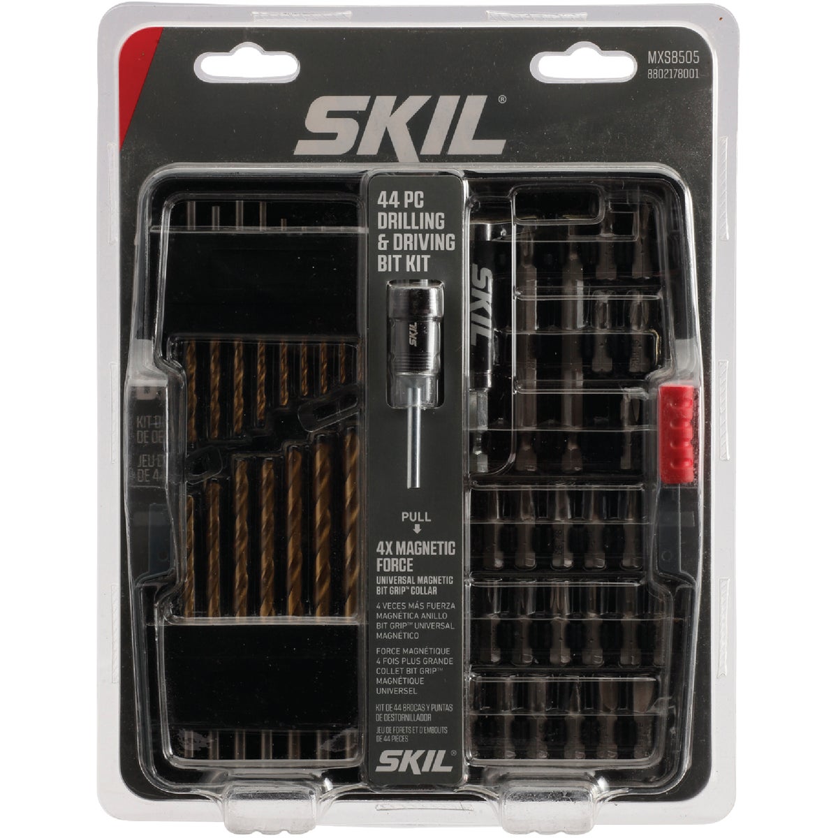 SKIL 44-Piece Drill and Drive Set with Bit Grip Magnetic Bit Collar