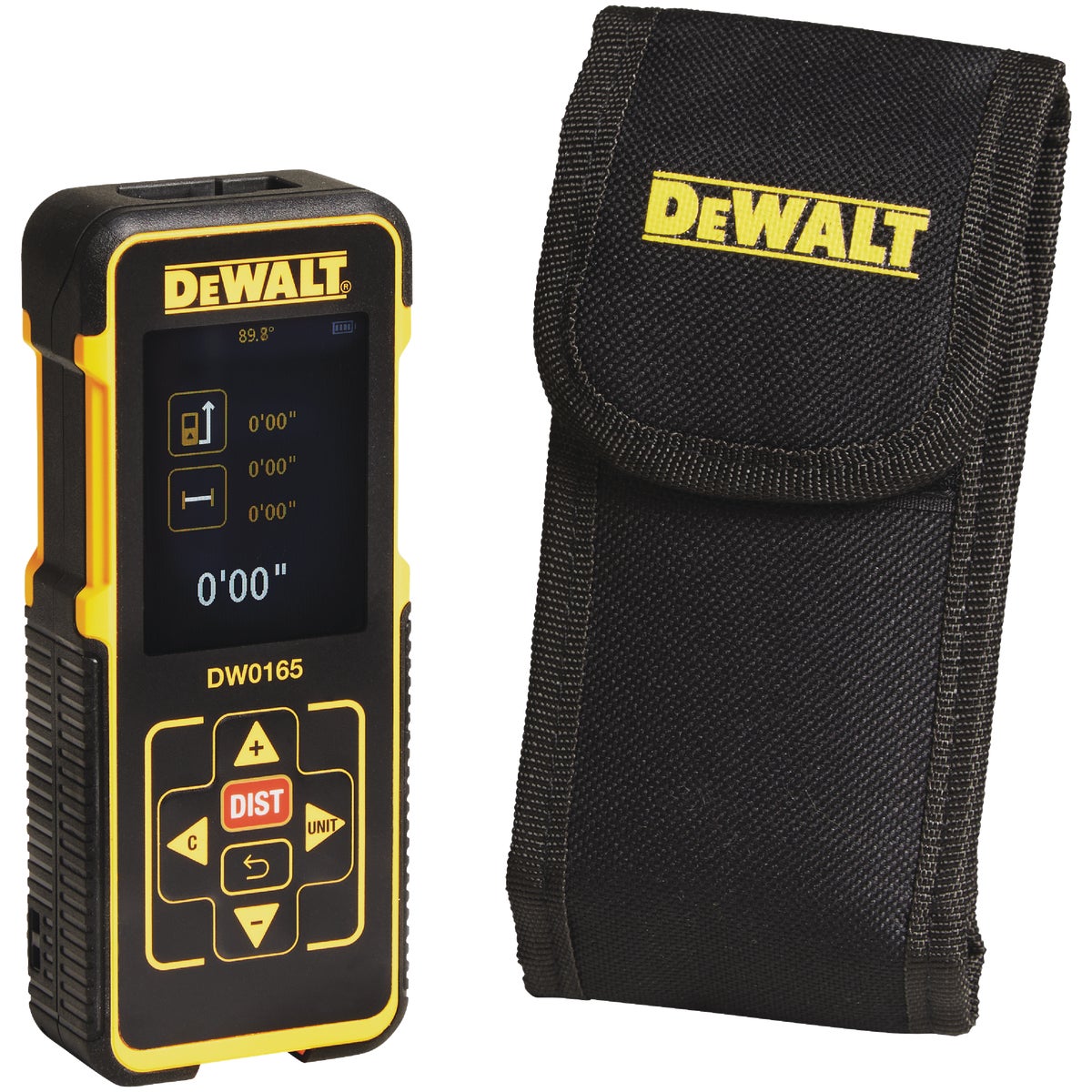 DEWALT 165 Ft. Color Screen Laser Distance Measurer