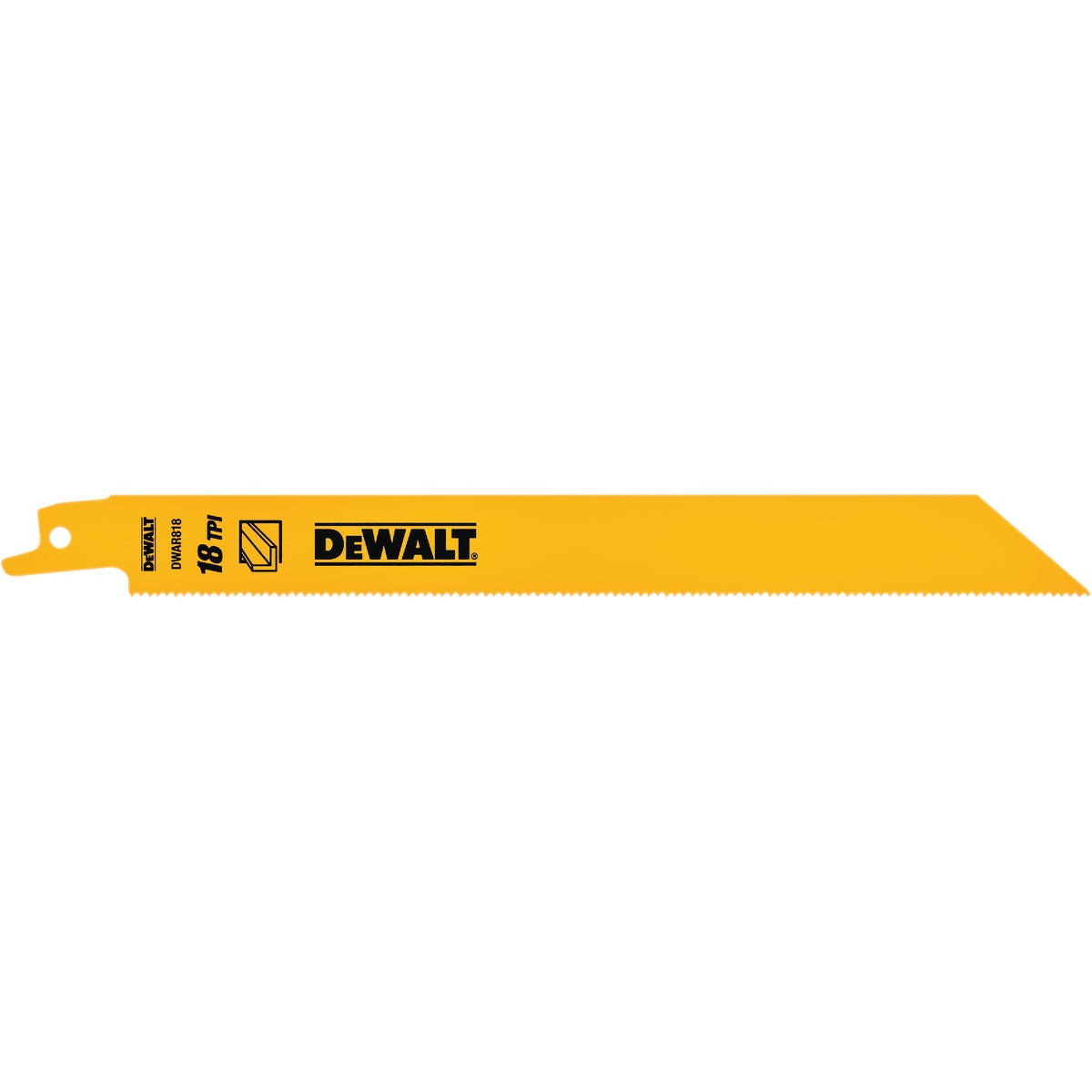 DeWalt 8 In. 18 TPI Medium Metal Reciprocating Saw Blade (5-Pack)