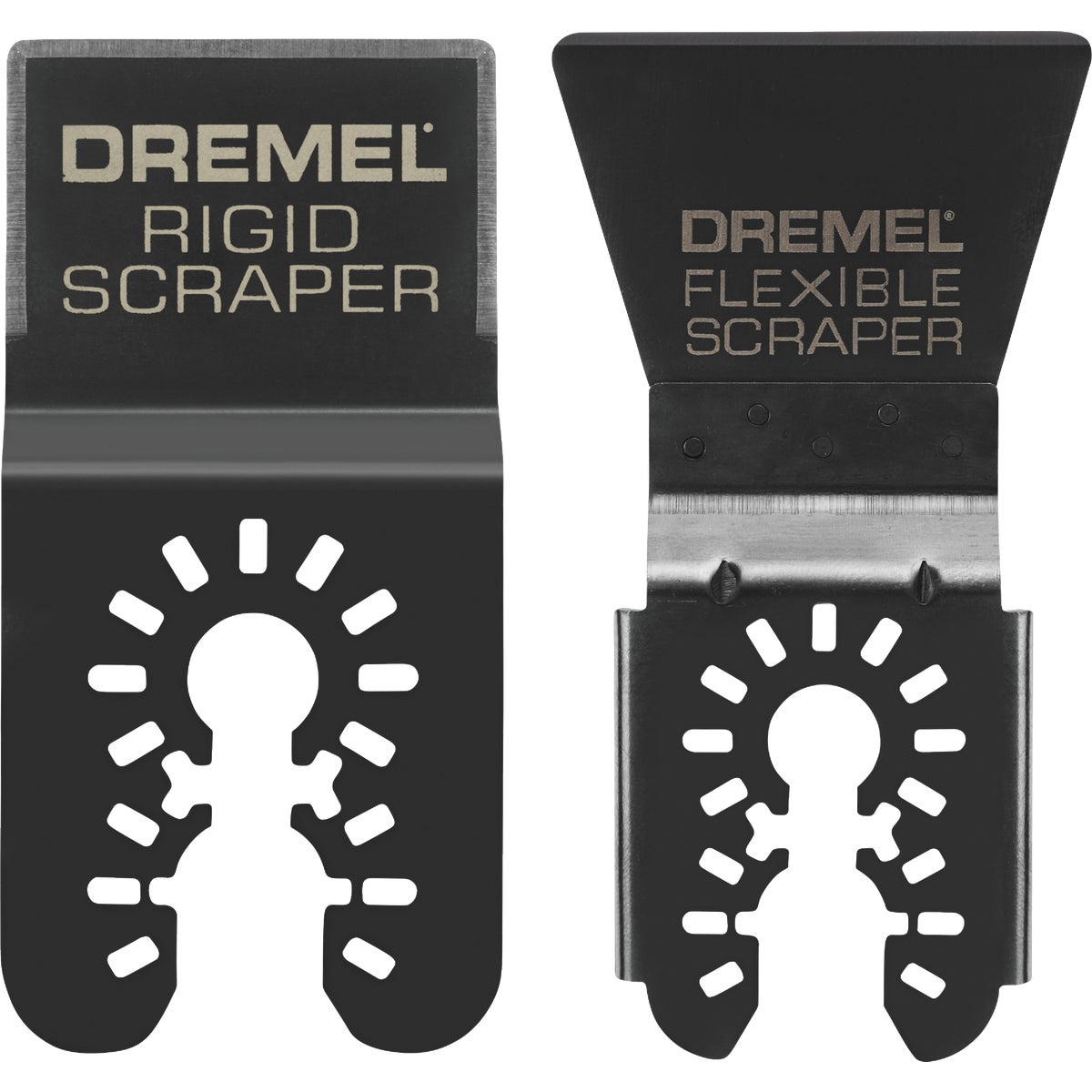 Dremel Universal Rigid & Flexible Scraper Oscillating Blade Assortment (2-Piece)