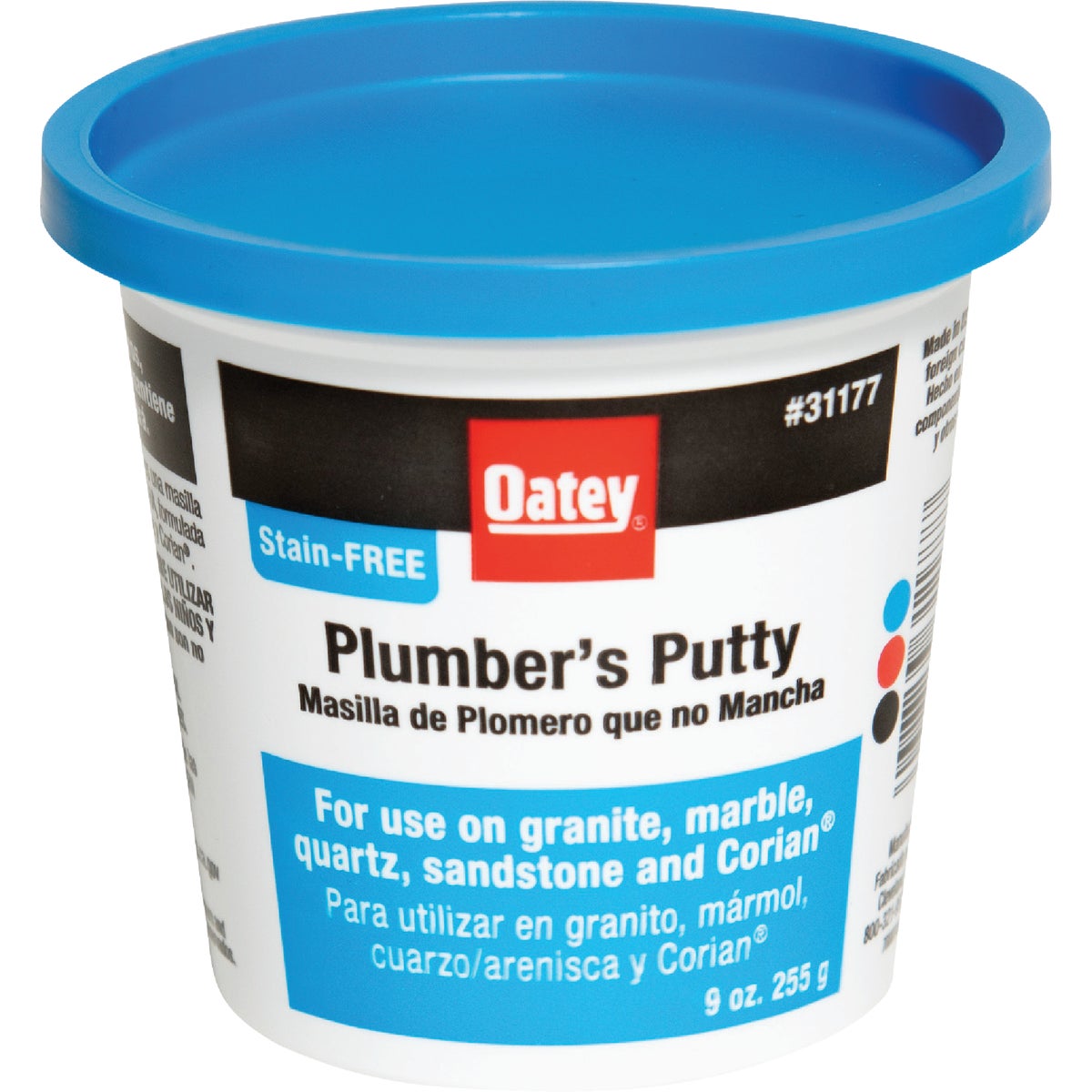 Oatey 9 Oz. Stain-Free Plumber's Putty