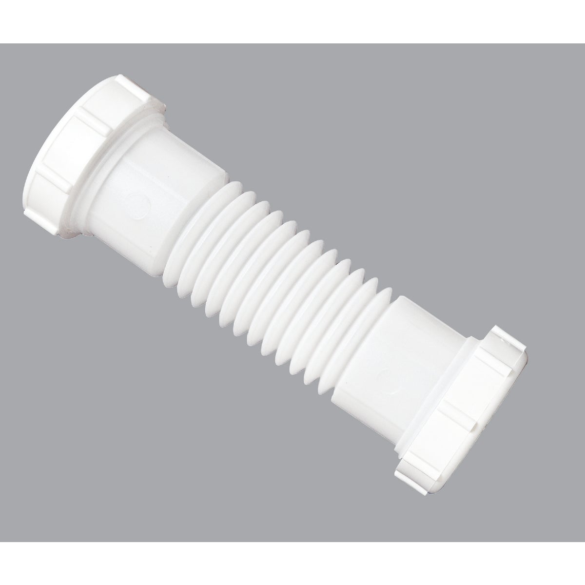 Do it 1-1/4 In. or 1-1/2 In. White Plastic Flexible Coupling and Elbow