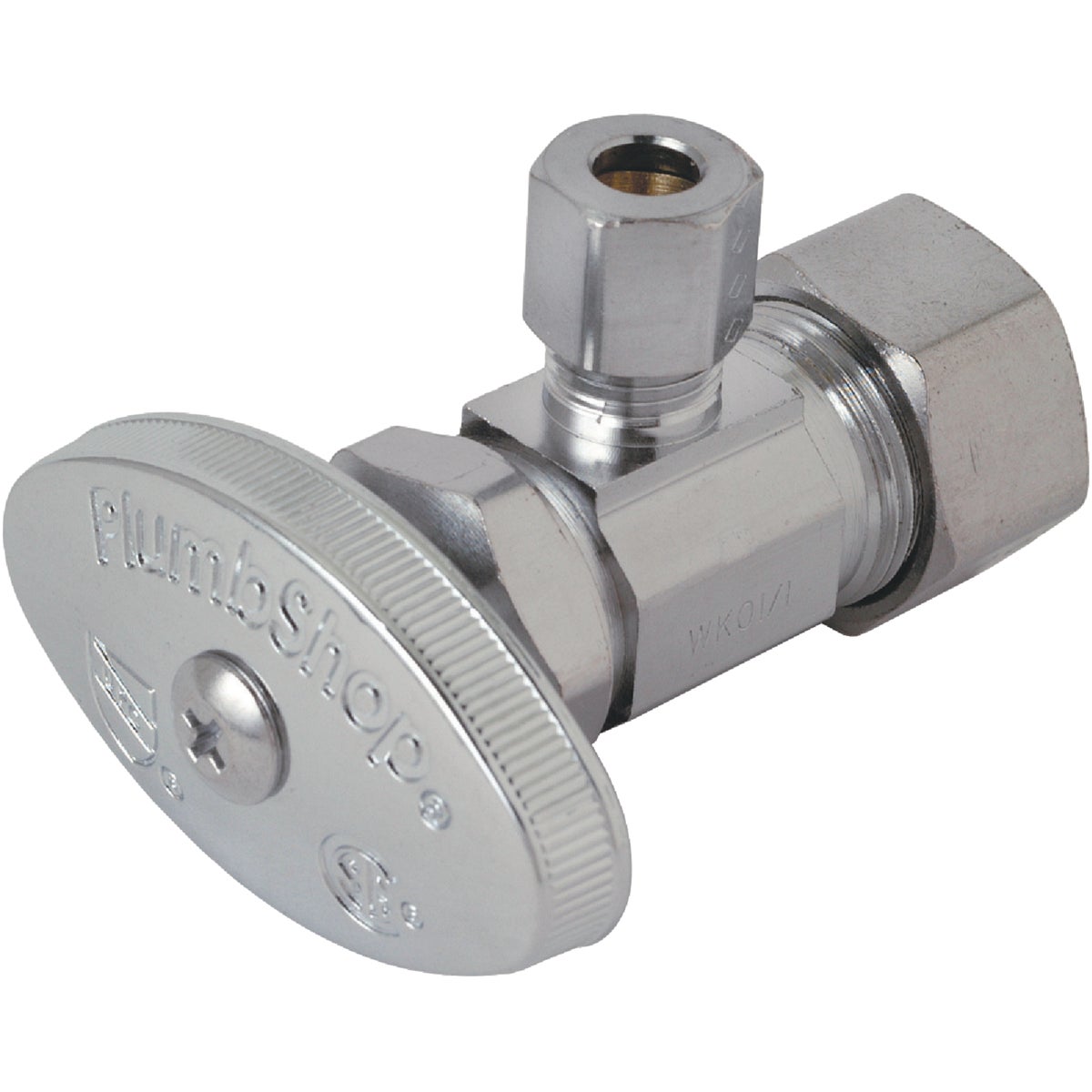 BrassCraft 1/2 In. C X 1/4 In. OD Multi-Turn Angle Valve