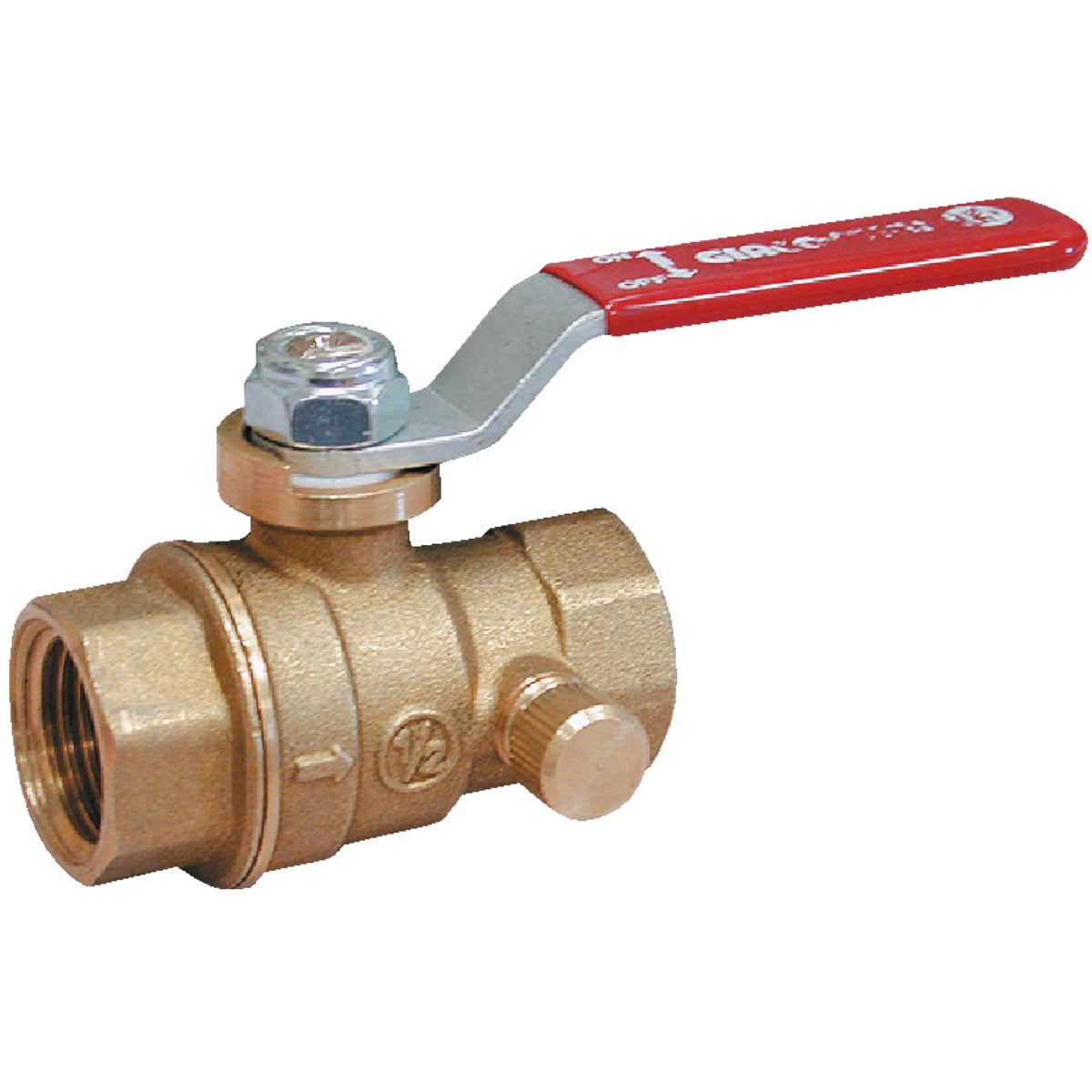 ProLine 1/2 In. FIP Forged Brass Full Port Ball Valve