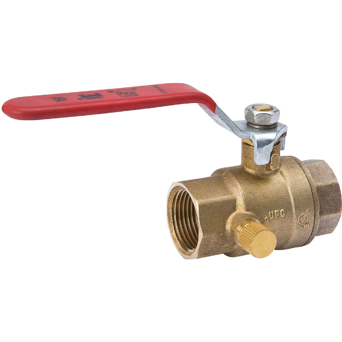 1″ FIP WASTE BALL VALVE