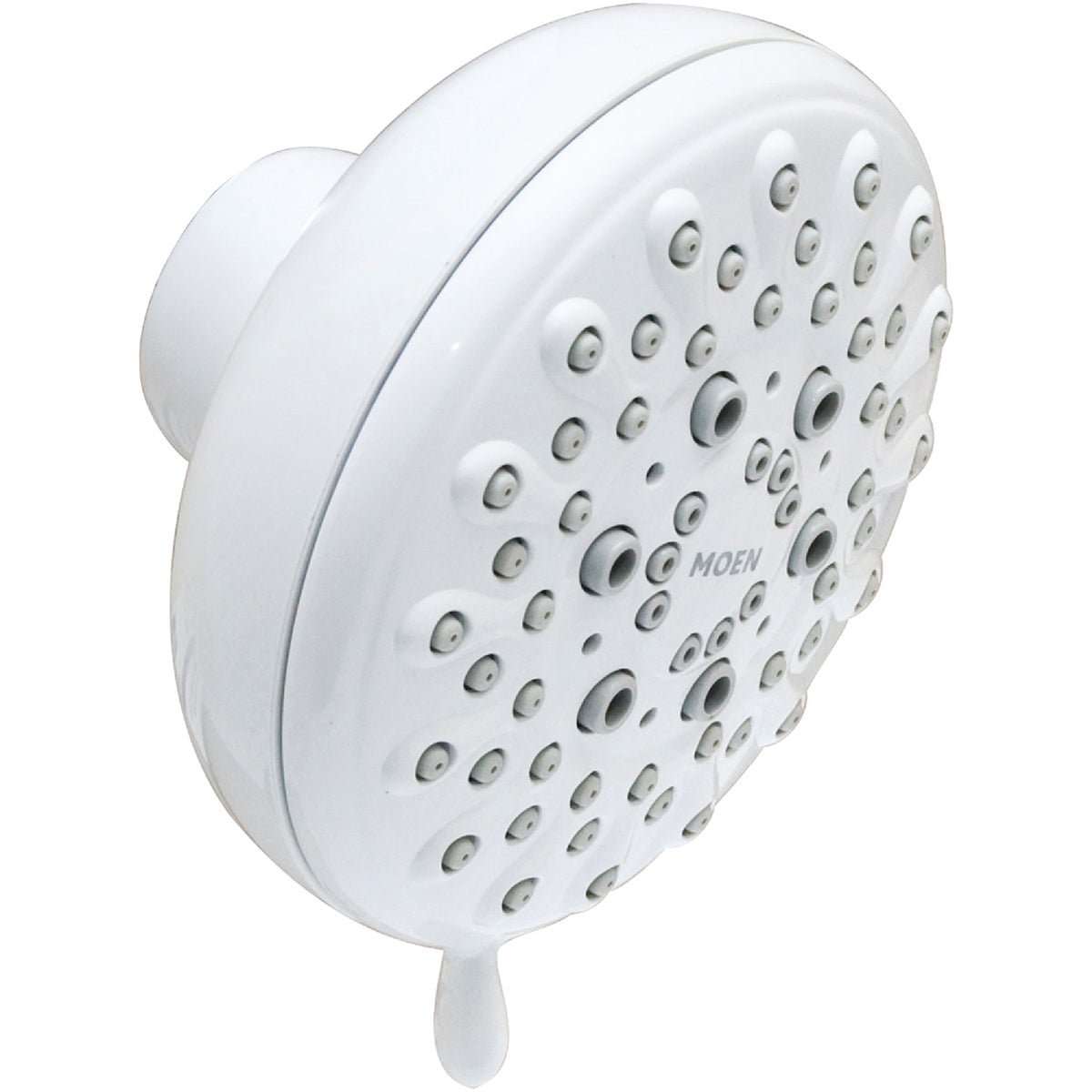 Moen Banbury 5-Spray 1.75 GPM Fixed Showerhead, White