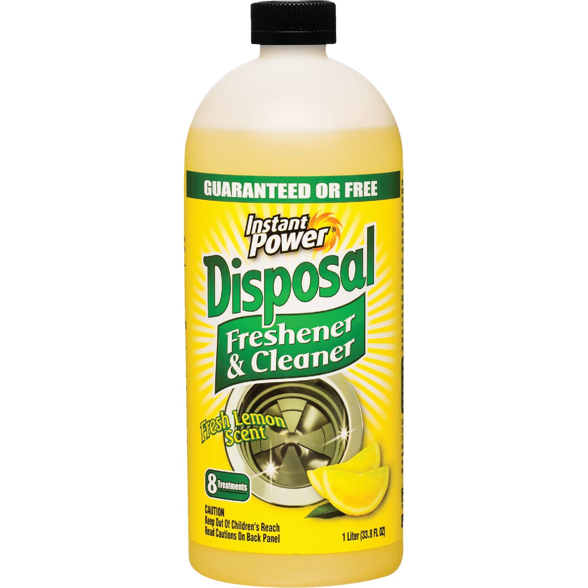 Scotch 33.8 Oz. Instant Power Lemon Scent Disposer and Liquid Drain Cleaner