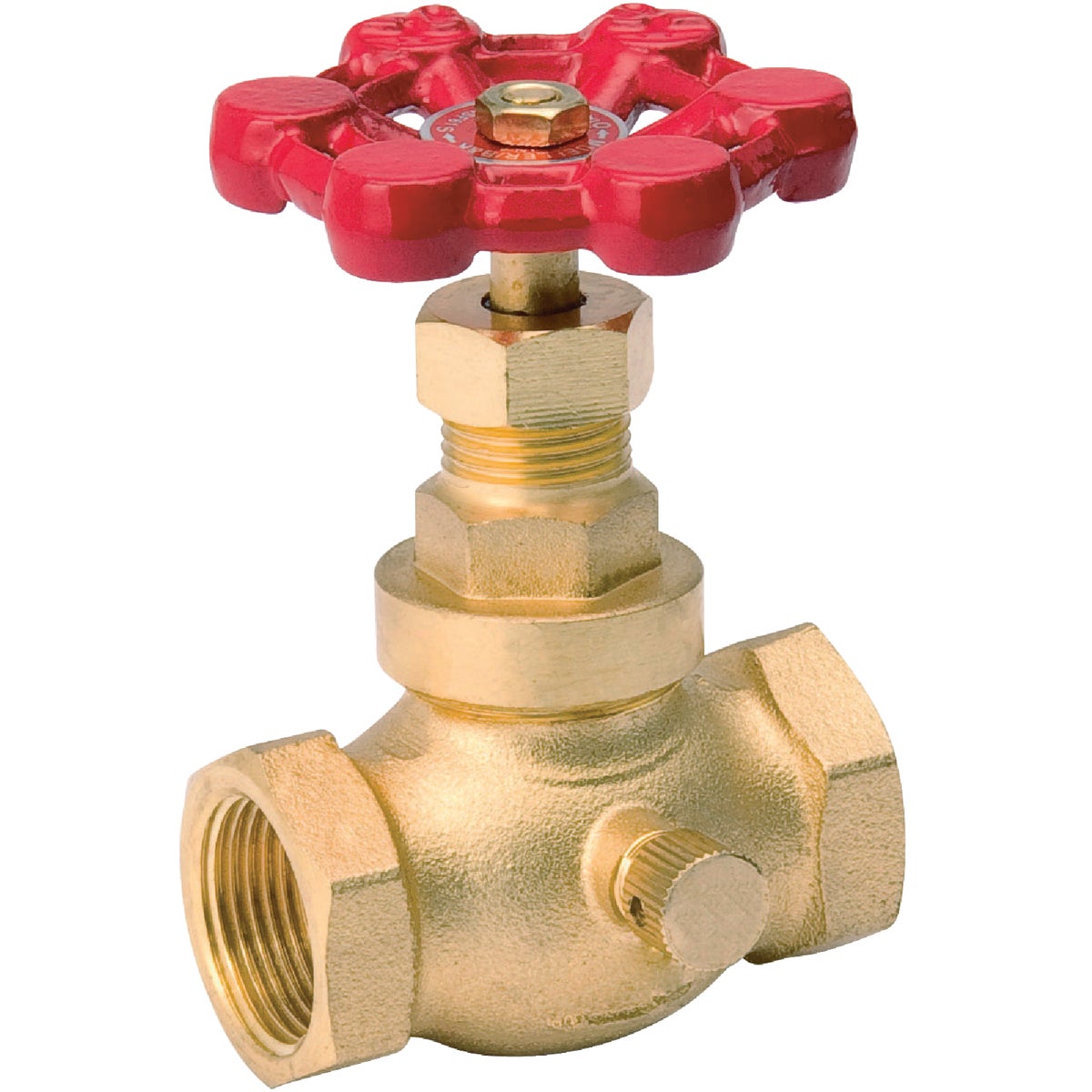 ProLine 1/2 In. FIPS Low Lead Cast Brass Stop Valve