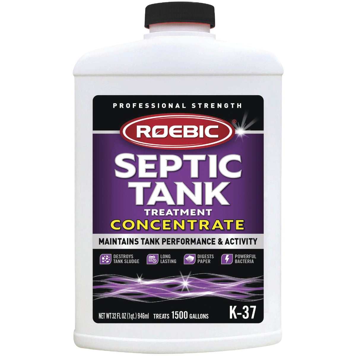 Roebic K-37 1 Qt. Concentrate Septic Tank Treatment