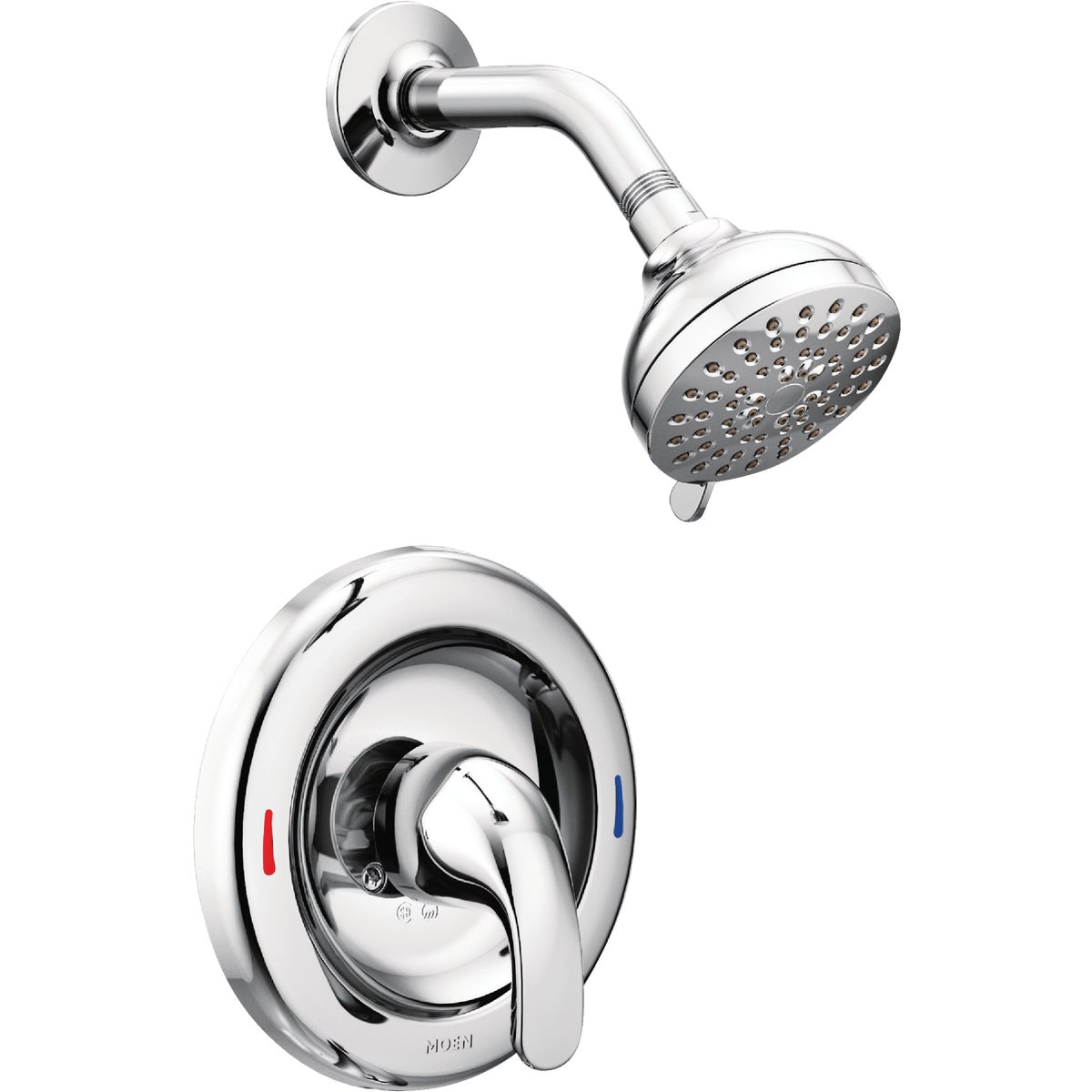 Moen Adler Chrome 1-Handle Lever Shower Faucet