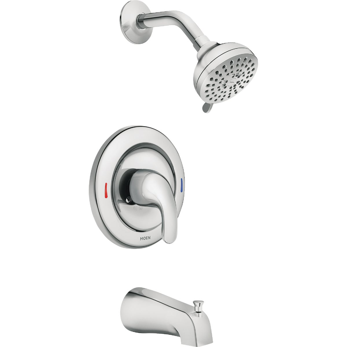 Moen Adler Chrome Single-Handle Lever Tub and Shower Faucet