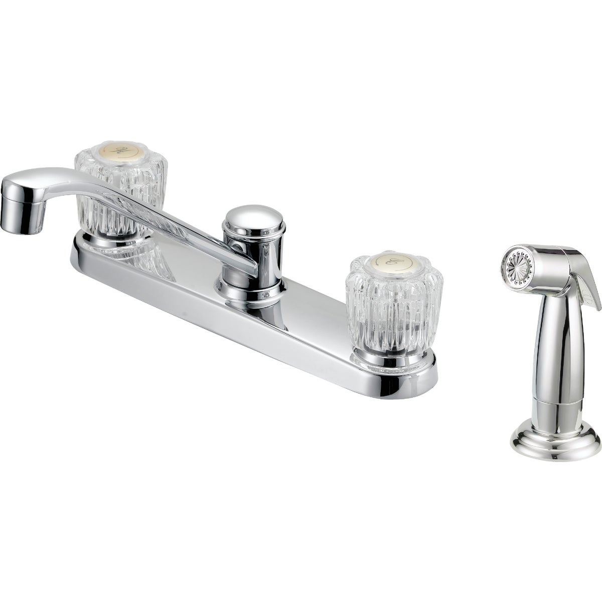 CHR KTCHN FAUCET W/SPRY