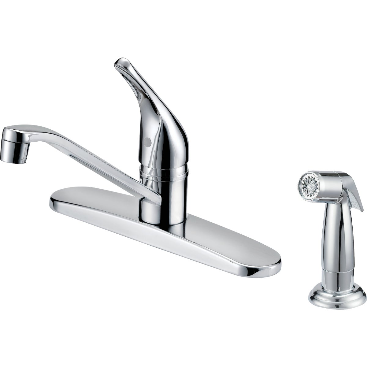 CHR KTCHN FAUCET W/SPRY