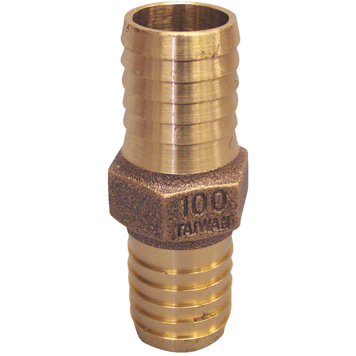 Merrill 1 In. Low Lead Brass Hose Barb Insert Coupling