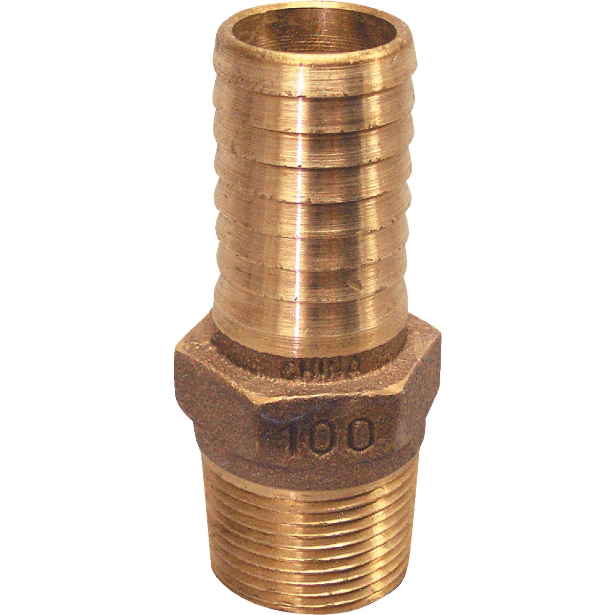 Merrill 3/4 In. MIP x 3/4 In. Insert Brass Hose Barb