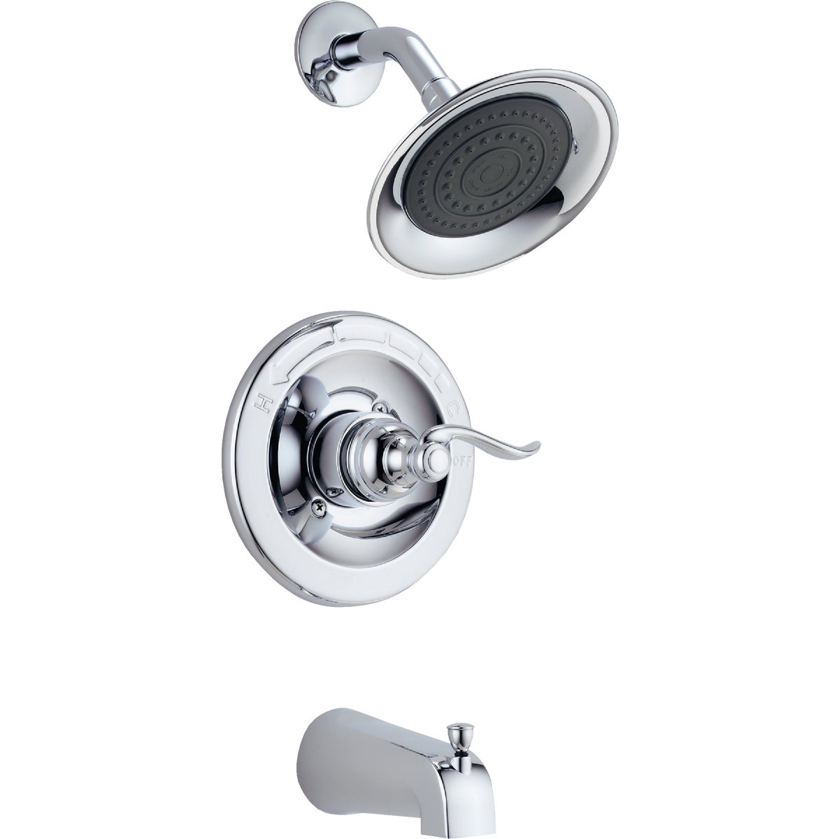 Delta Windemere Chrome Single-Handle Lever Tub & Shower Faucet