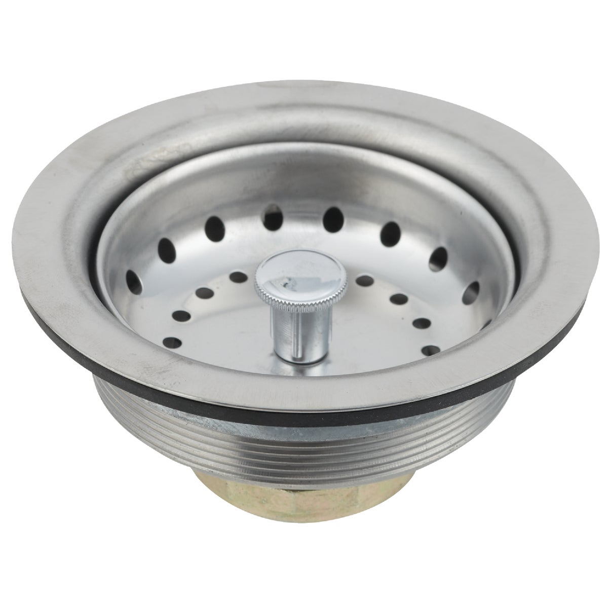Do it 3-1/2 In. Stainless Steel Basket Chrome Housing Basket Strainer Assembly