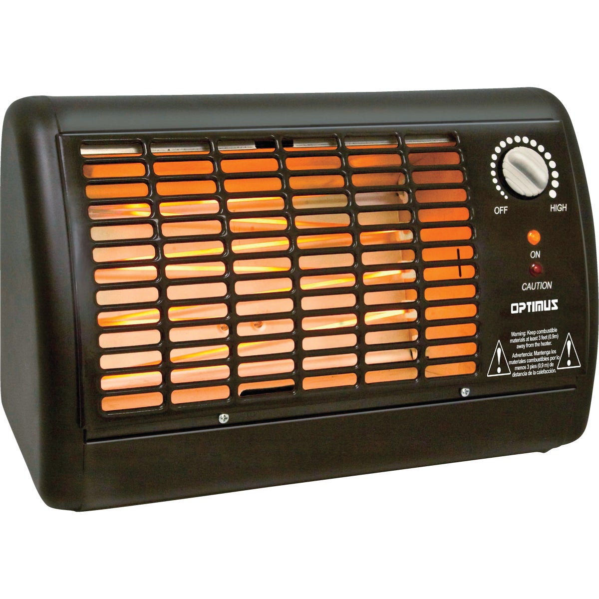 Optimus 1320W 120V Radiant Electric Space Heater