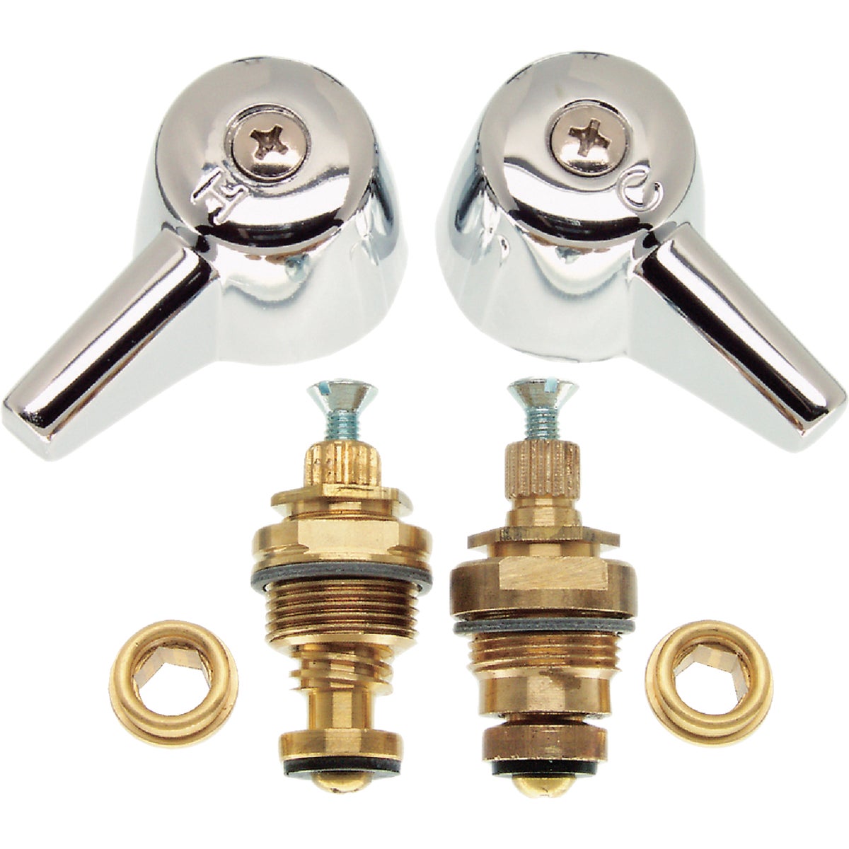 Danco 2K-2H Hot Stem & 2K-2C Cold Stem Brass Faucet Repair Kit