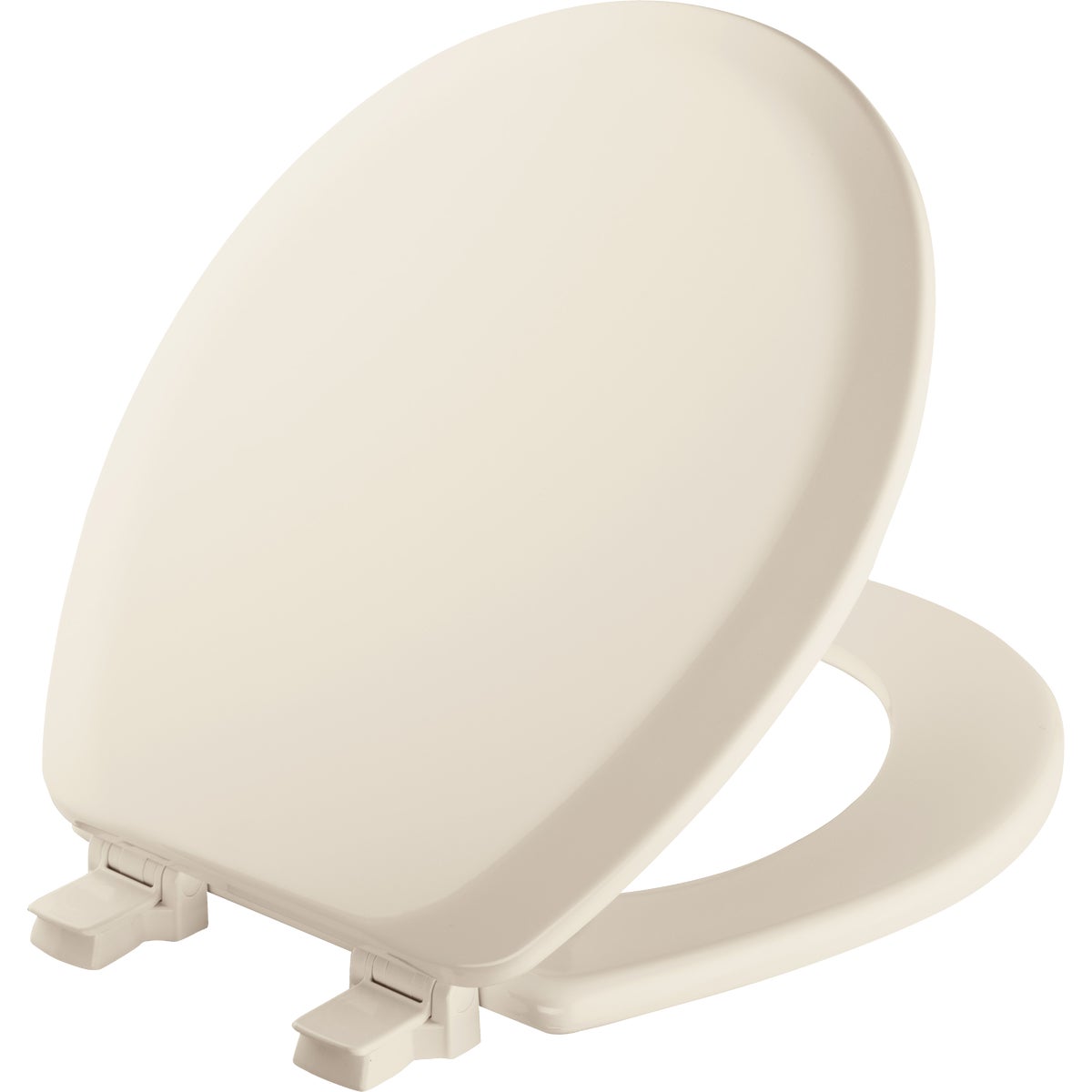Mayfair Advantage Round Closed Front Biscuit Wood Toilet Seat