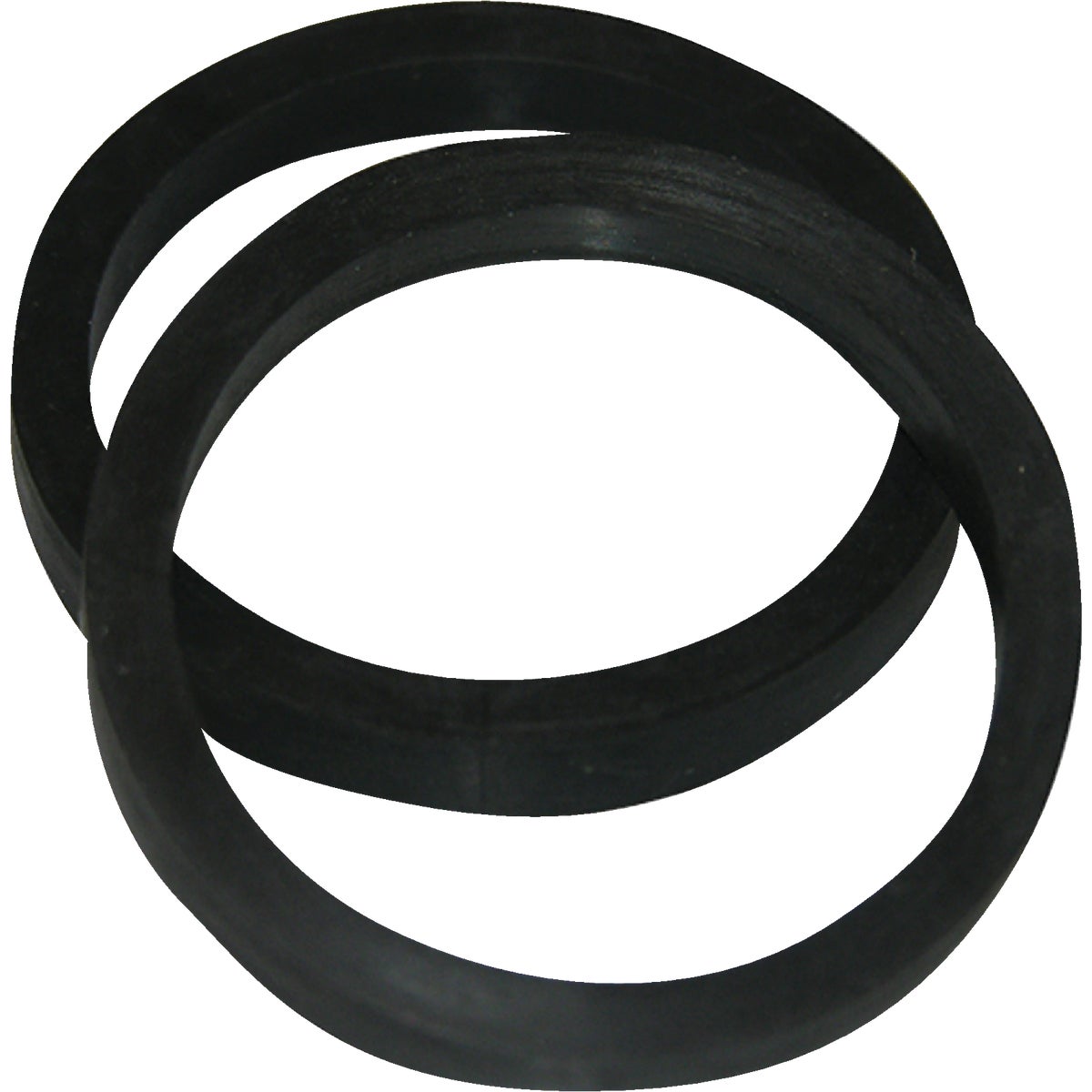 Lasco 1-1/4 In. Black Rubber Slip Joint Washer (2-Pack)