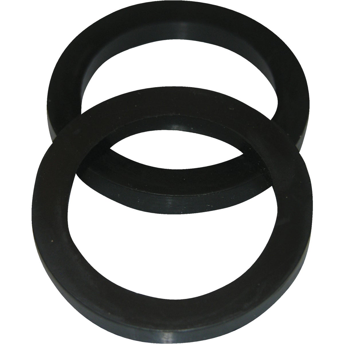 Lasco 1-1/2 In. x 1-1/4 In. Black Rubber Slip Joint Washer (2-Pack)
