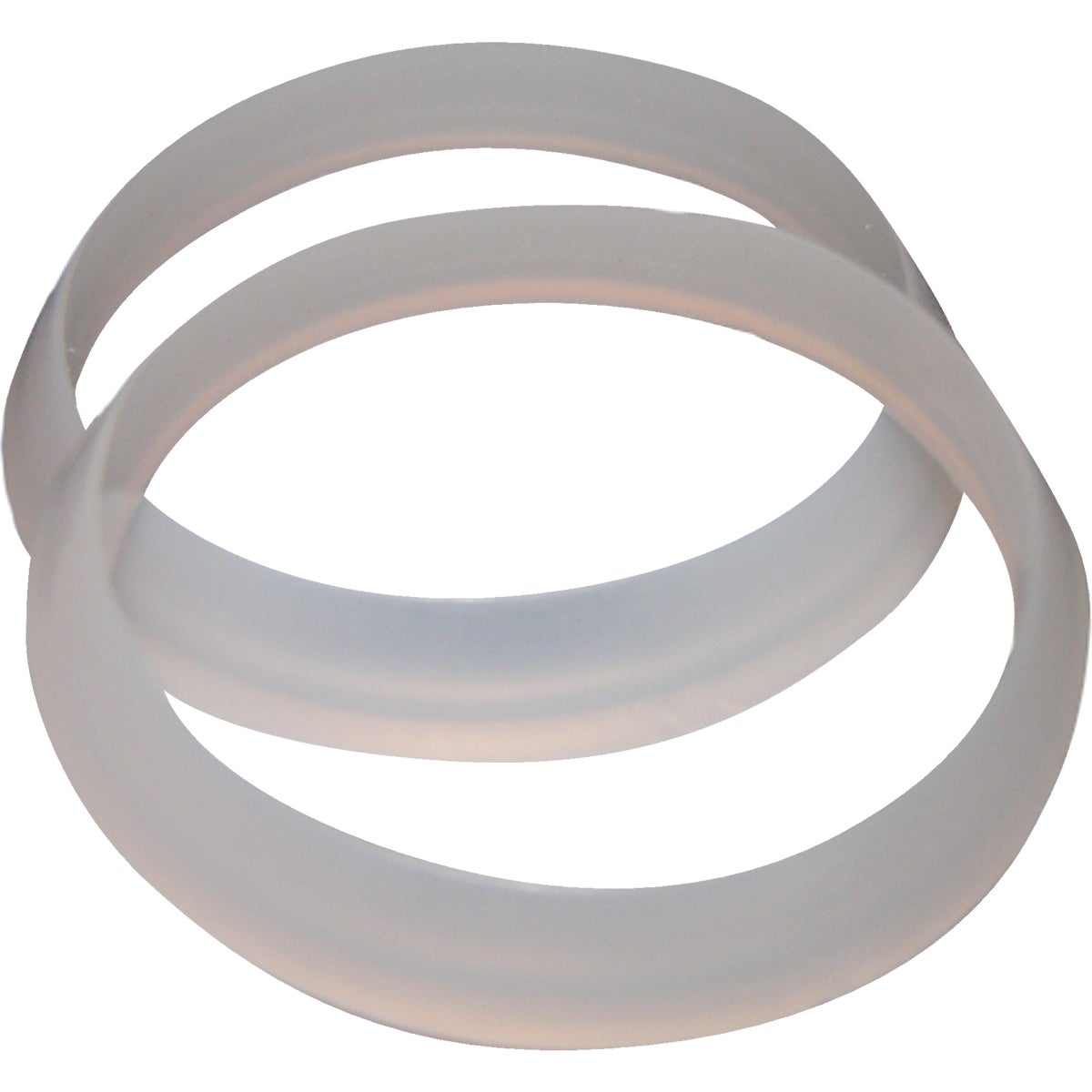 Lasco 1-1/4 In. White Plastic/Poly Slip Joint Washer (2-Pack)
