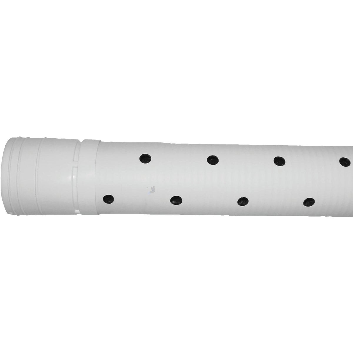 Advanced Drainage Systems 3 In. X 10 Ft. HDPE Perforated Sewage & Drainage Pipe