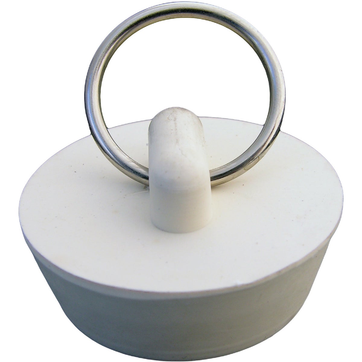 Lasco Hollow 1-1/4 In. White Sink Rubber Drain Stopper