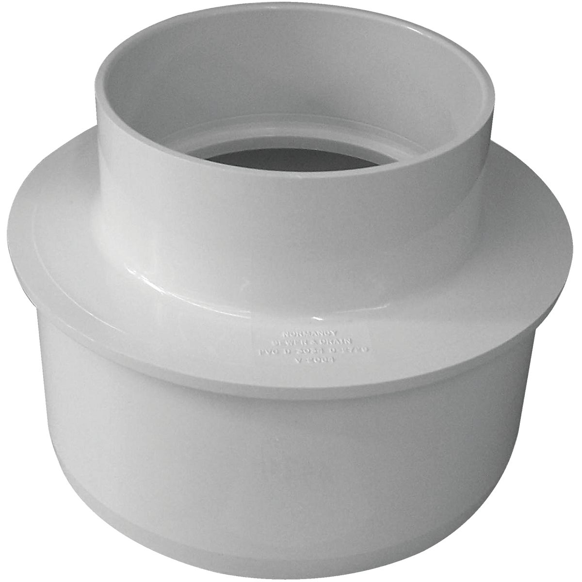 IPEX Canplas SDR 35 6 In. x 4 In. PVC Sewer and Drain Reducer Bushing
