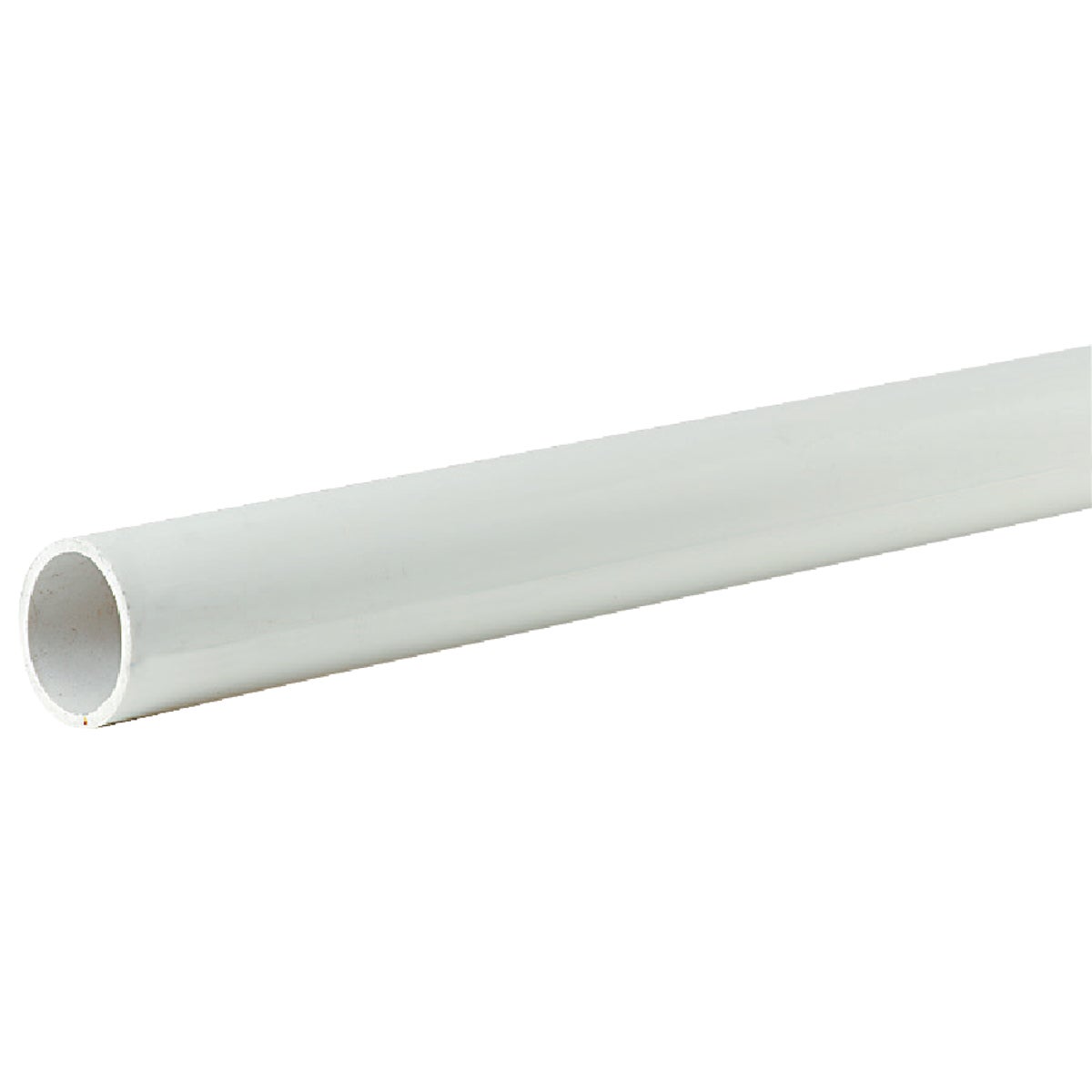 Charlotte Pipe 2 In. x 20 Ft. Cold Water PVC Pressure Pipe, SDR 26, Belled End