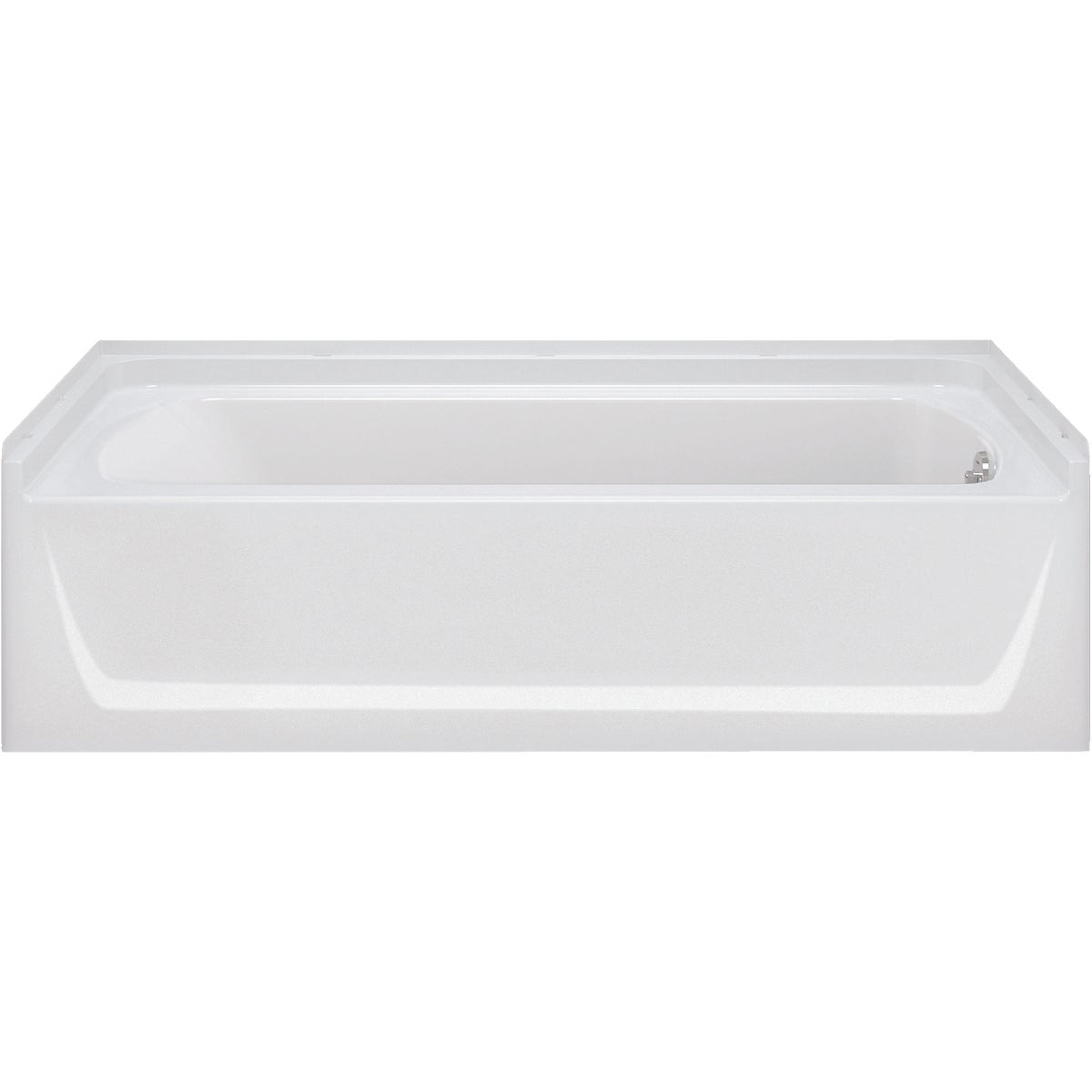 Sterling Ensemble 60 In. L x 30-1/4 In. W Right Drain Rectangular Alcove Bathtub in White