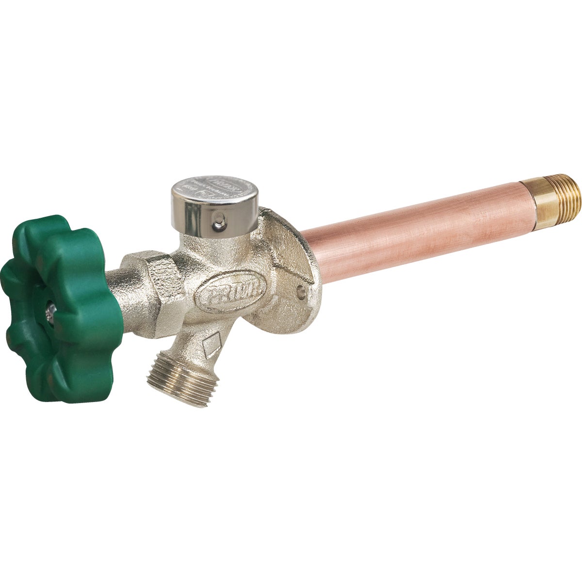 Prier 1/2 In. SWT x 1/2 In. IPS x 8 In. Quarter-Turn Frost Free Wall Hydrant