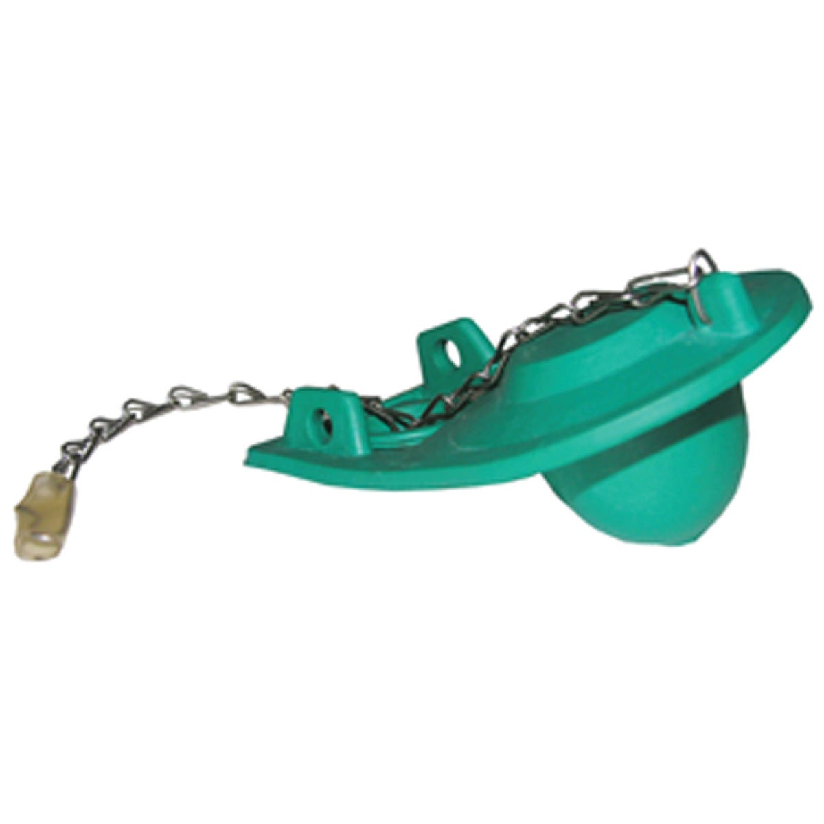 Lasco Duraflap Magnus Green 3-In-1 Toilet Flapper with Chain