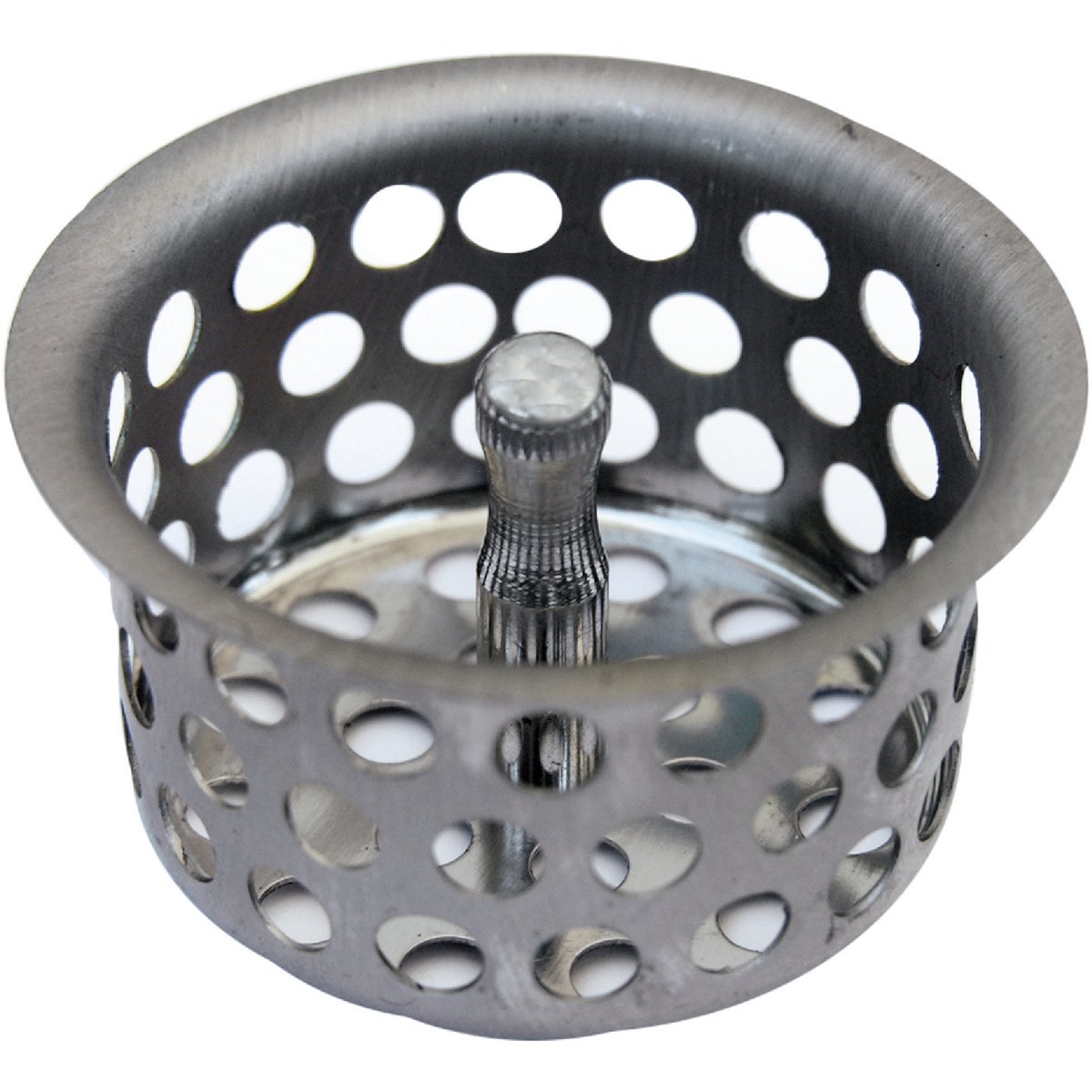 Lasco 1-1/2 In. Chrome Removable Kitchen Strainer Cup with Post