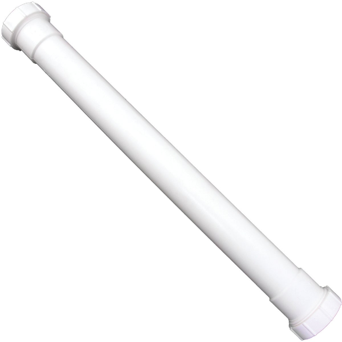 Lasco 1-1/2 In. OD x 16 In. L White Plastic Double-End Extension Tube