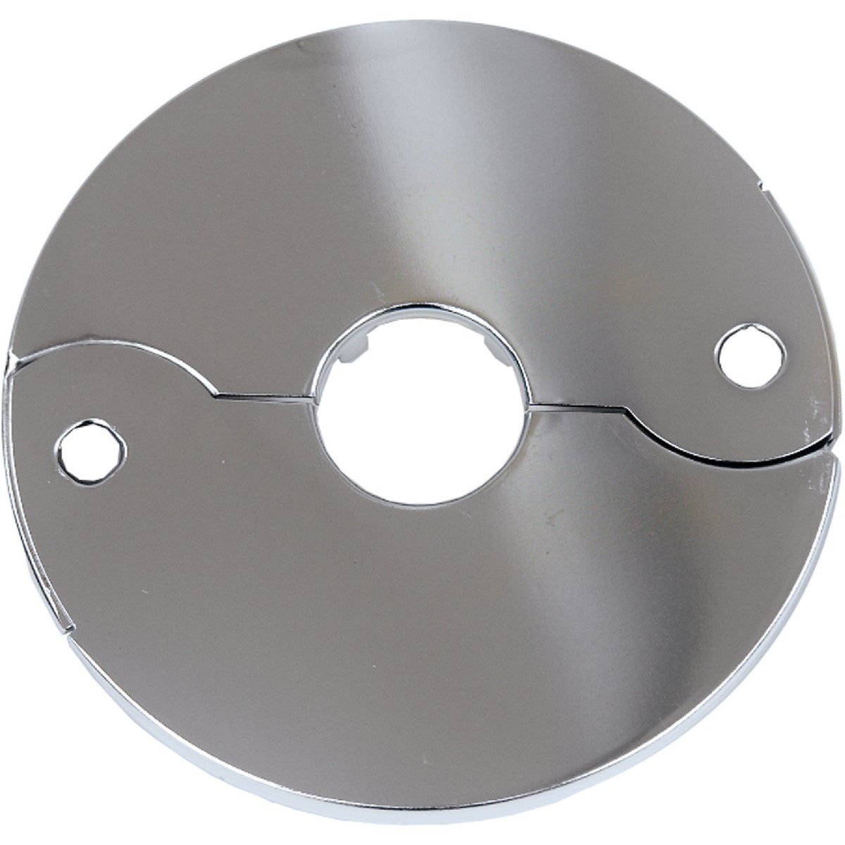 Lasco Chrome-Plated 3/8 In. IP or 1/2 Copper 5/8 In. ID Split Plate