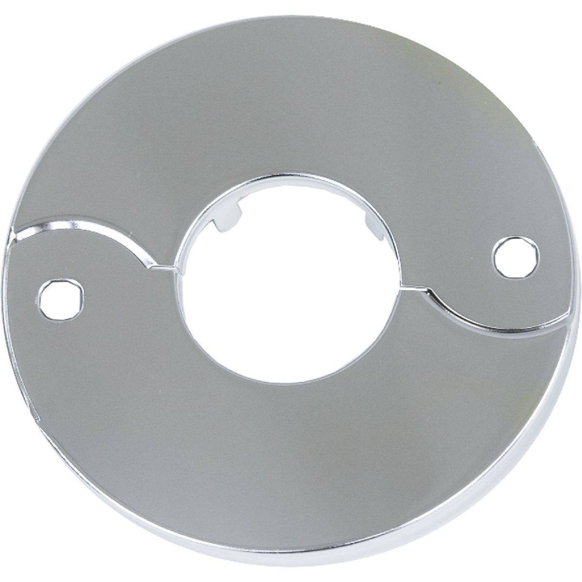 Lasco Chrome-Plated 3/4 In. IP or 1 In. Copper 1 In. ID Split Plate